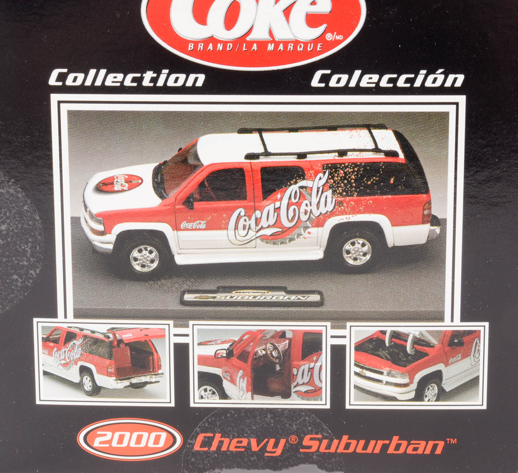 Four Coca-Cola Matchbox/Johnny Lightning Cars