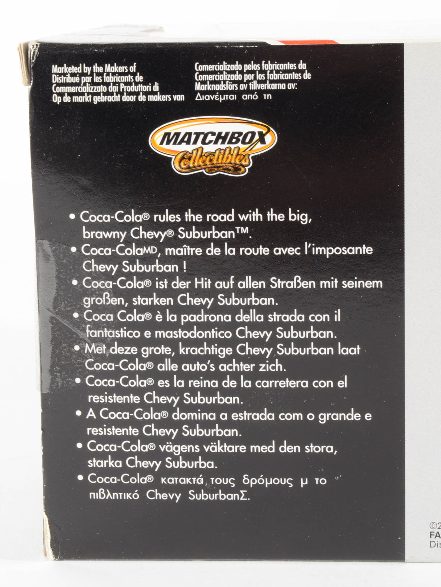 Four Coca-Cola Matchbox/Johnny Lightning Cars