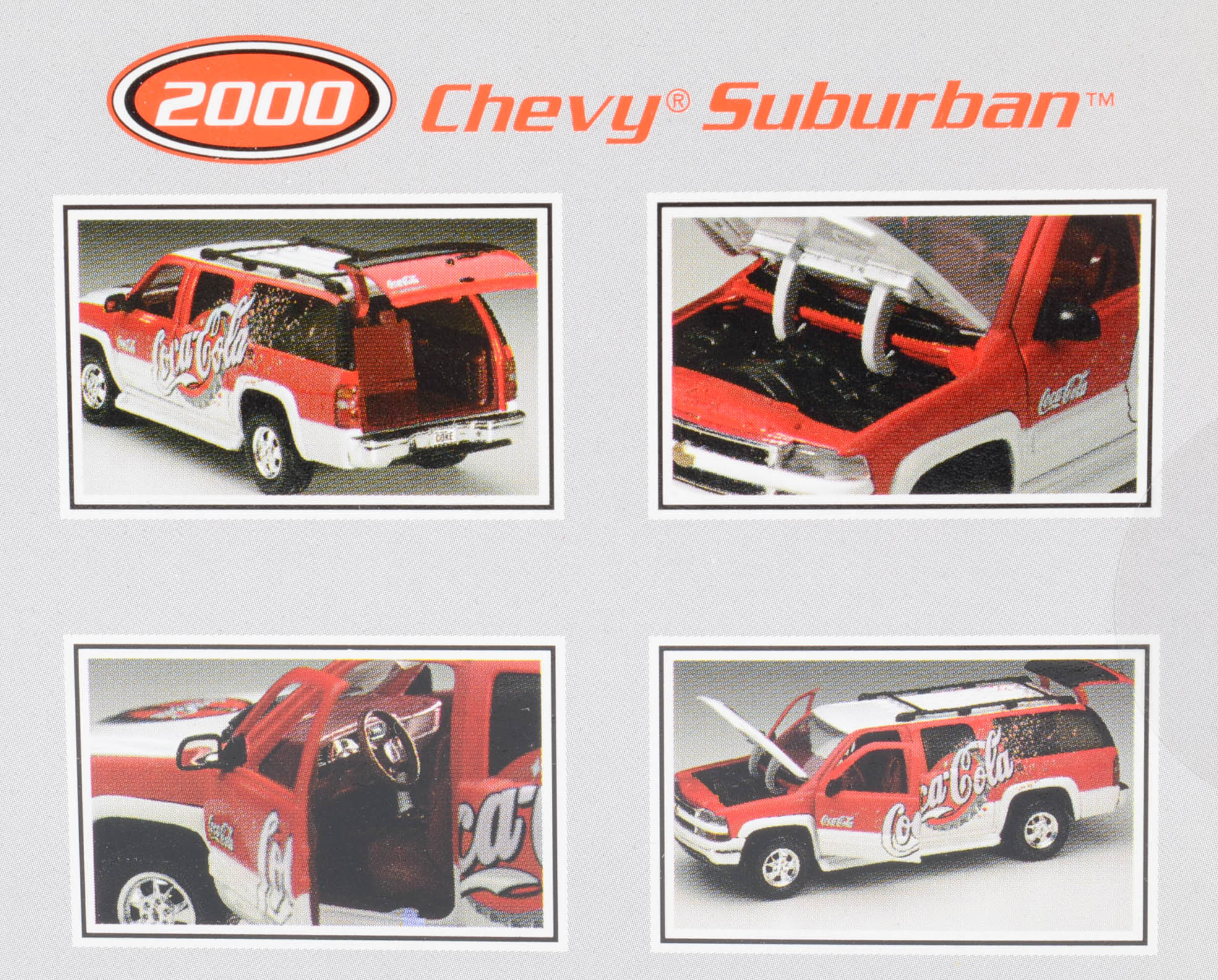 Four Coca-Cola Matchbox/Johnny Lightning Cars