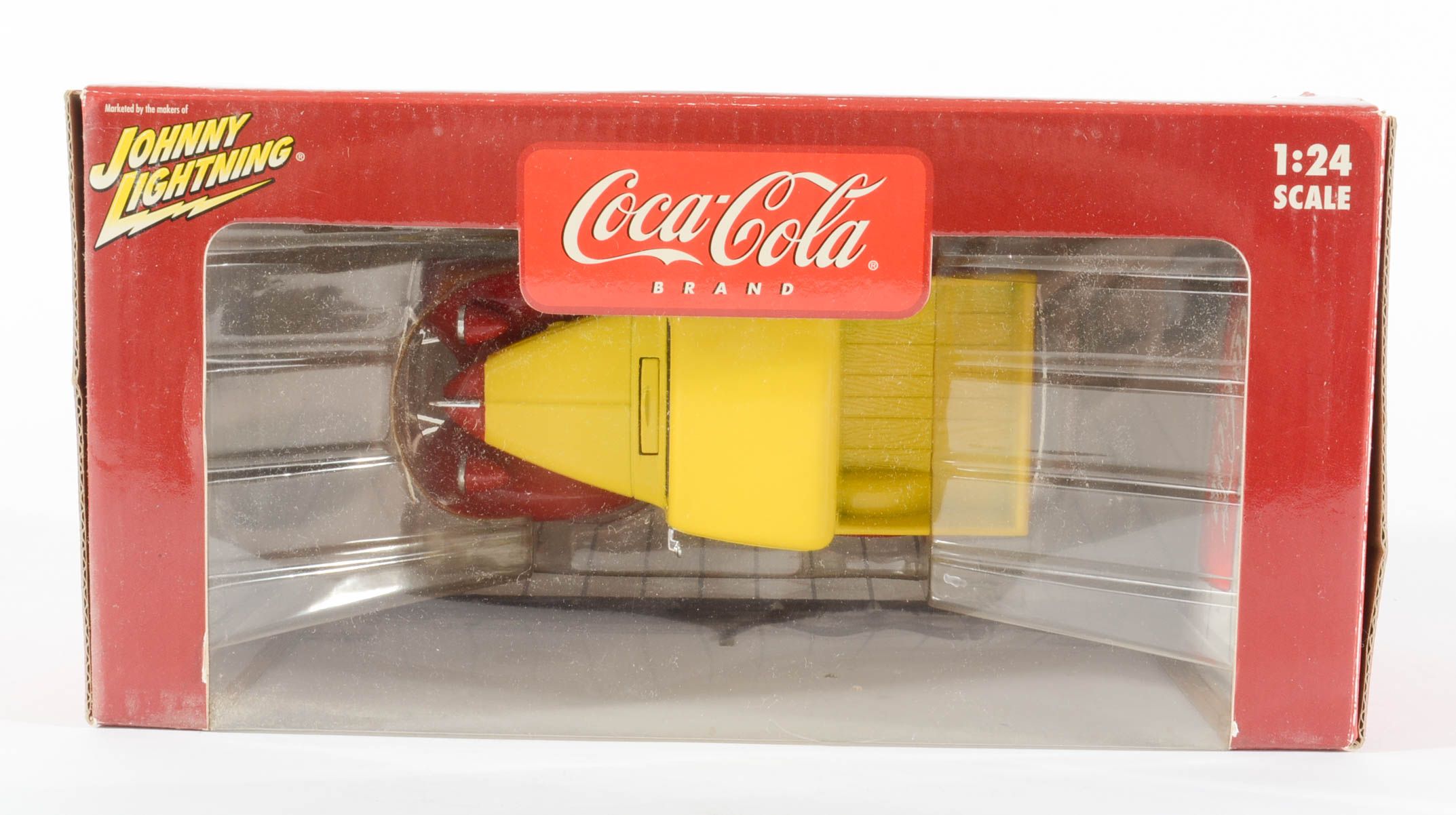 Four Coca-Cola Matchbox/Johnny Lightning Cars