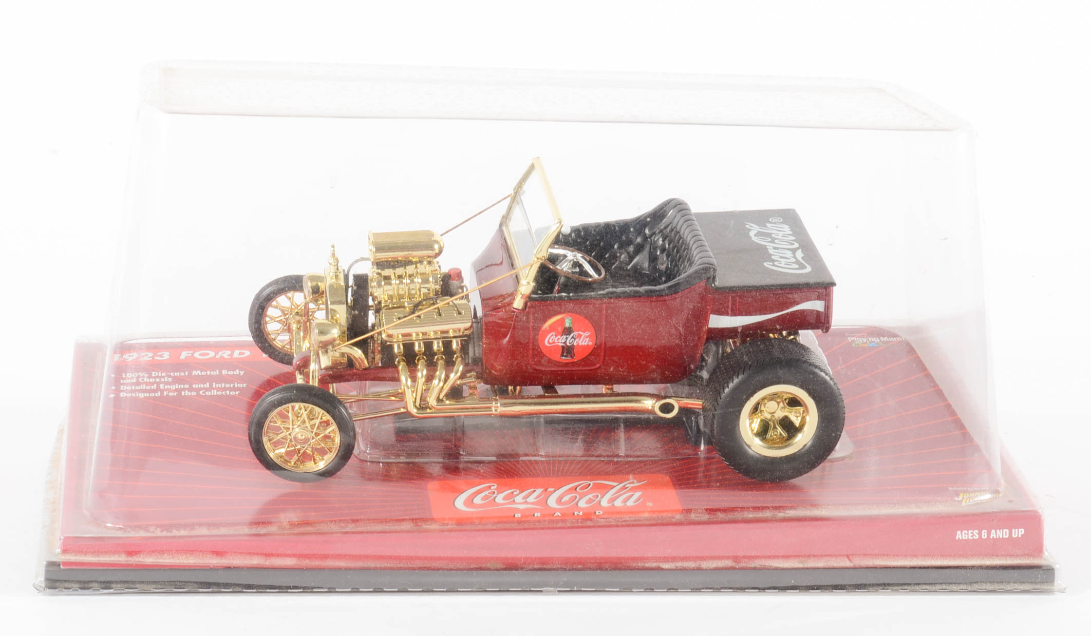 Four Coca-Cola Matchbox/Johnny Lightning Cars