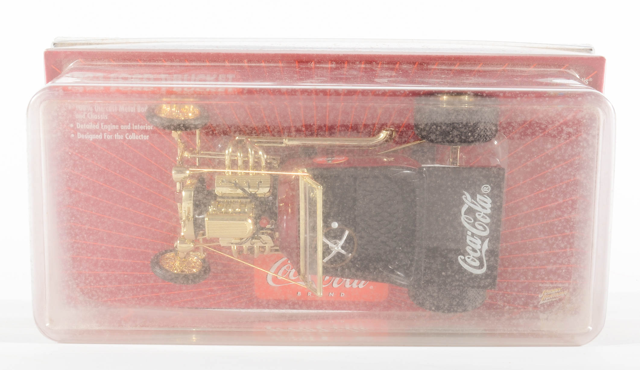 Four Coca-Cola Matchbox/Johnny Lightning Cars