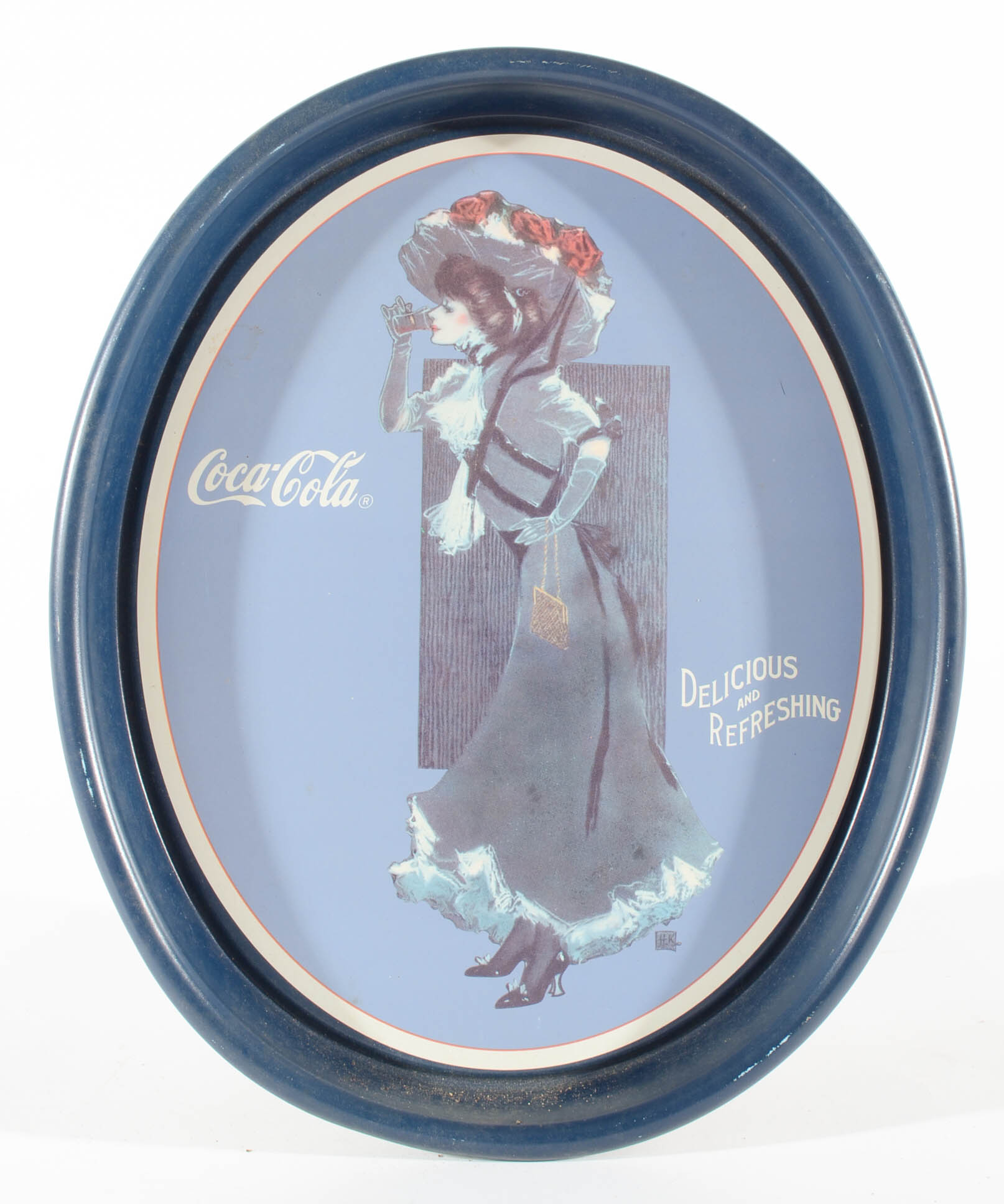 Selection Of Contemporary Coca-Cola Metal Serving Trays