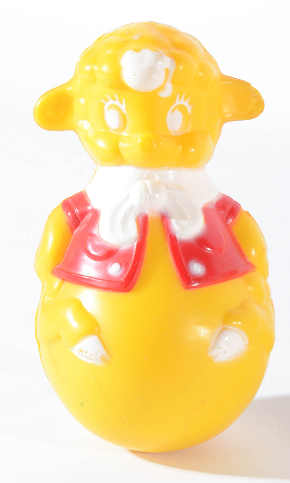 Twelve 1940s-1960s Rolly Polly Children Toys