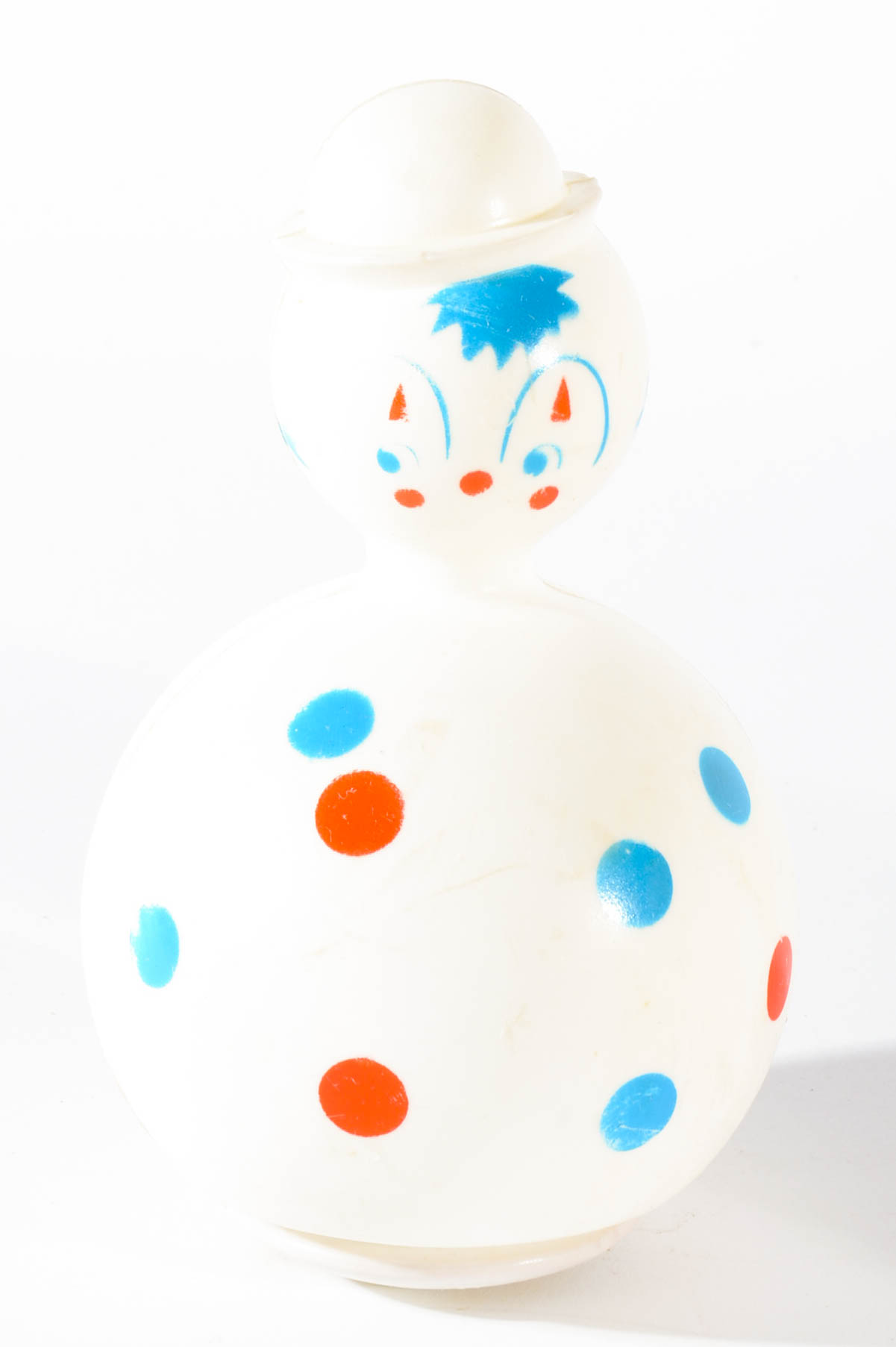 Twelve 1940s-1960s Rolly Polly Children Toys