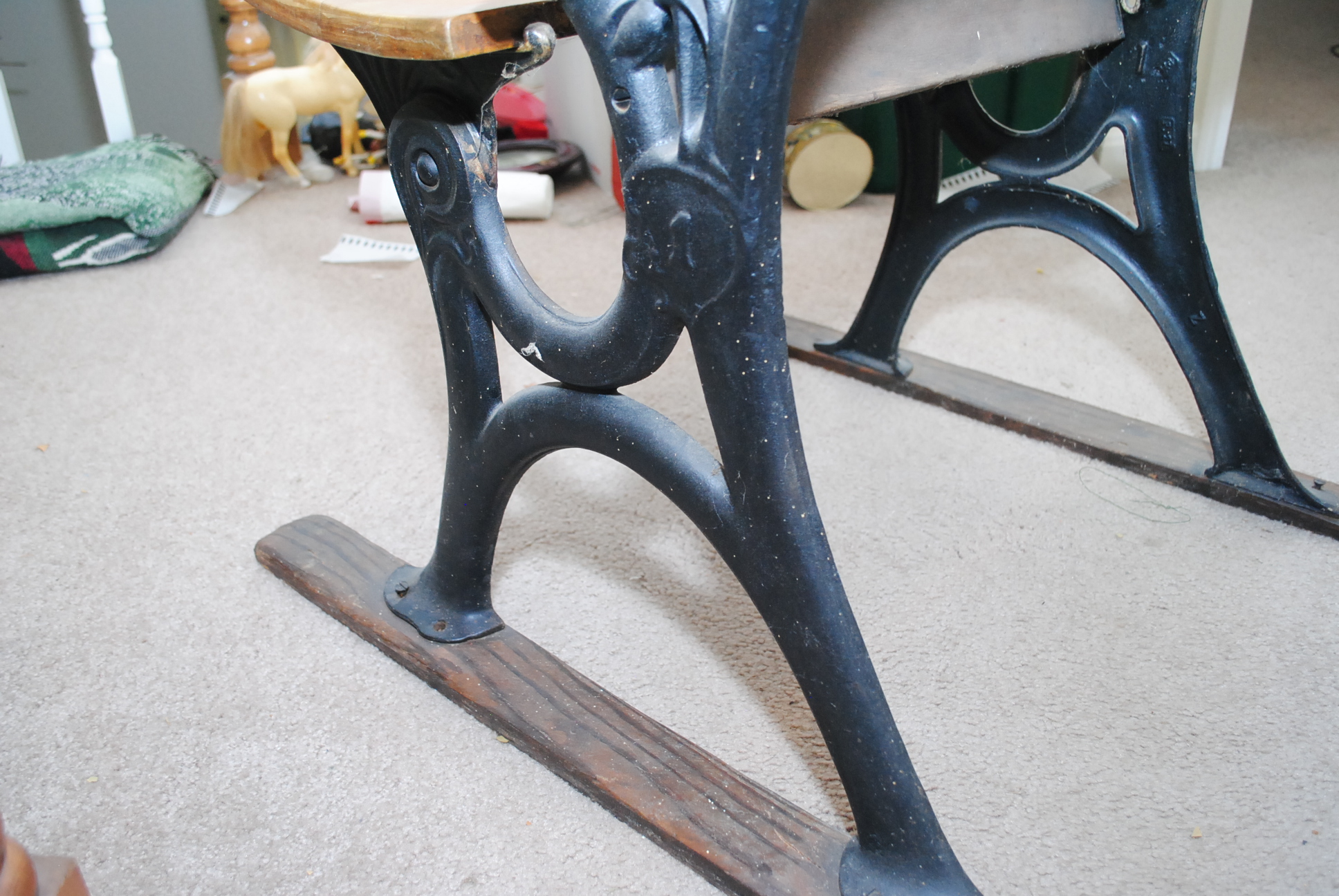Antique School Desk and Chair