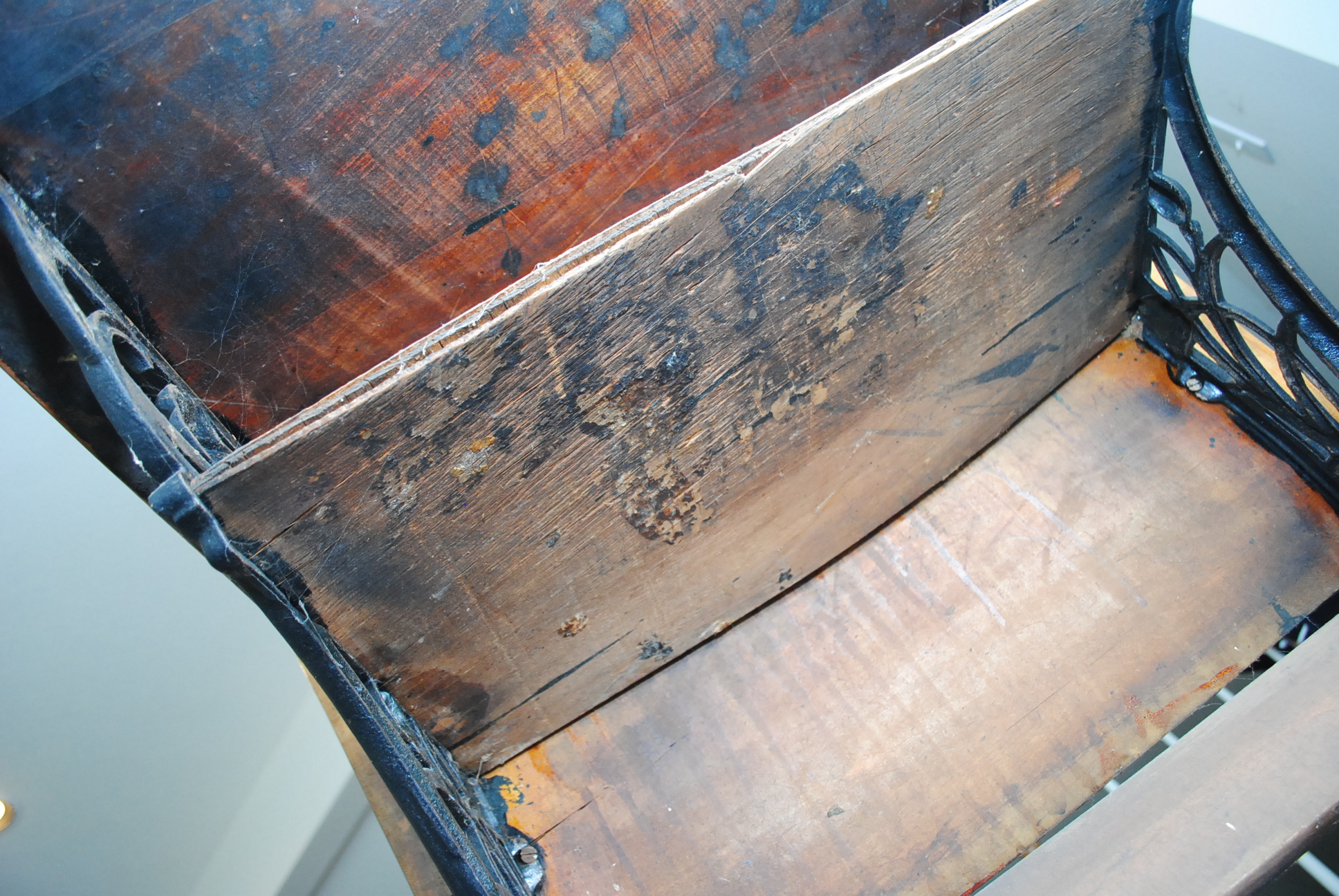 Antique School Desk and Chair