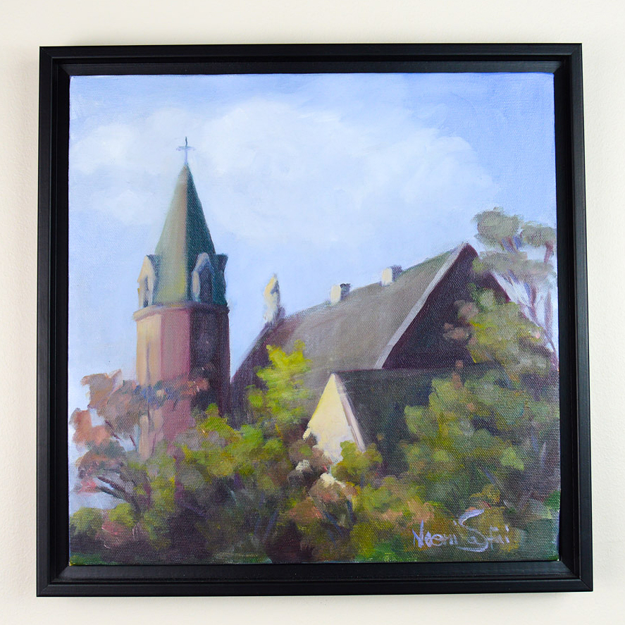 Noemi Safai Original Oil on Canvas "Mount Adams III"