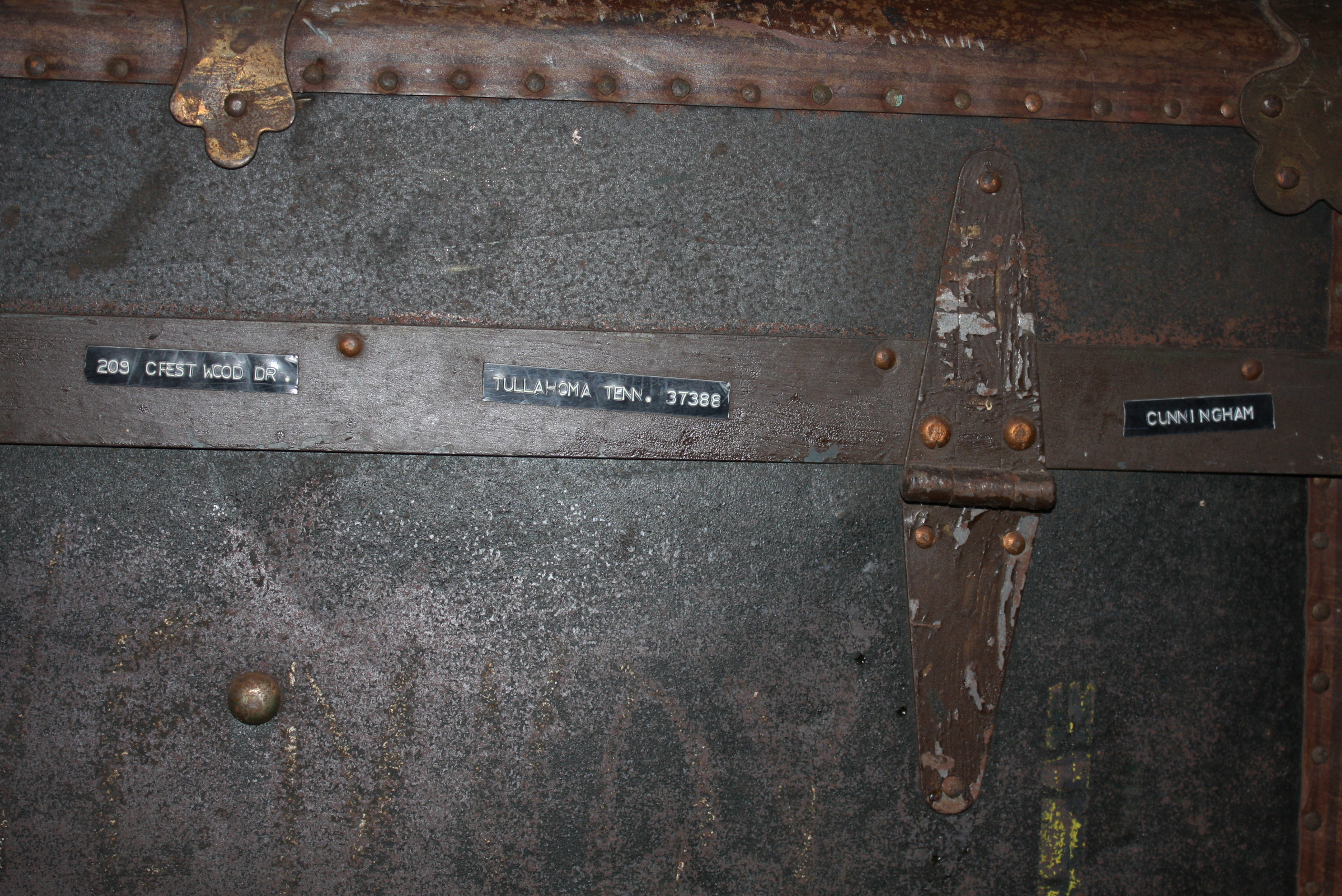 Antique Travel Trunk
