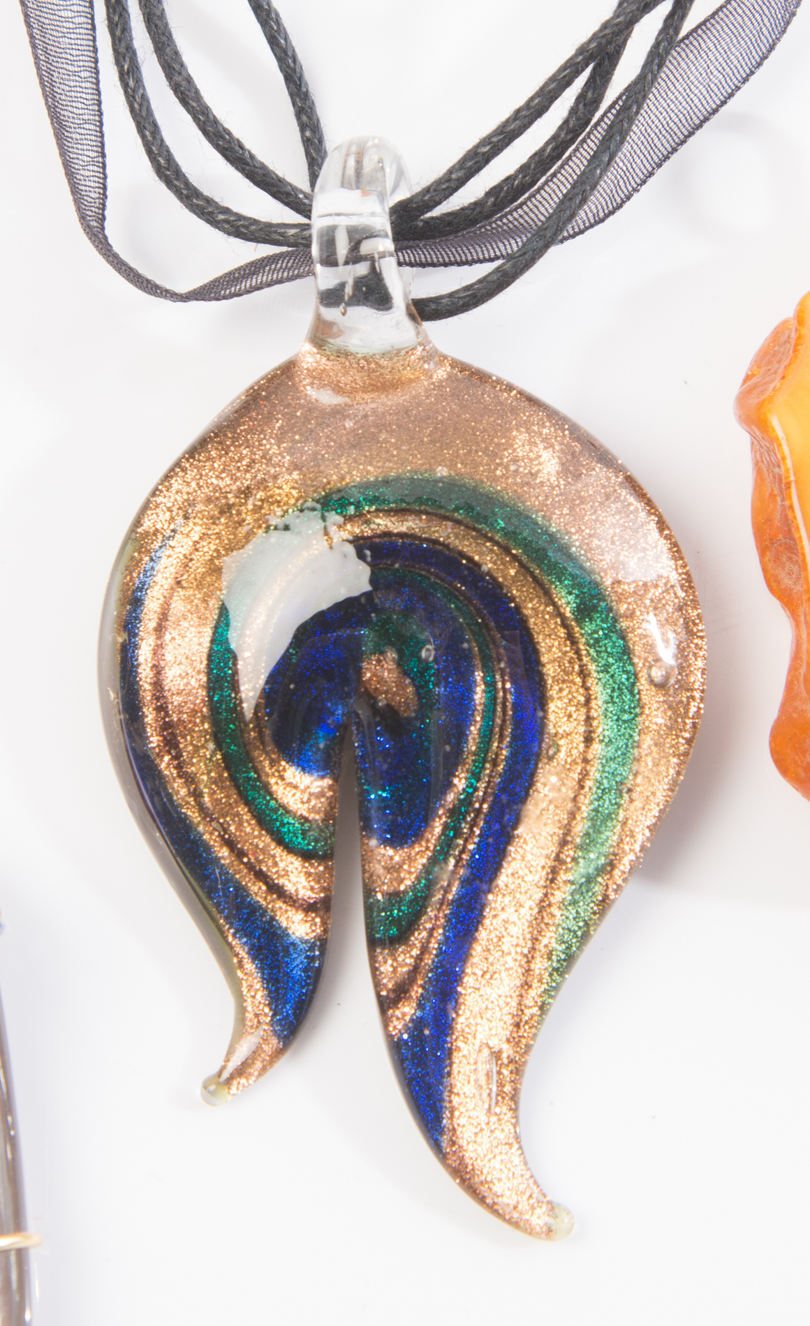 Costume Jewelry Featuring Art Glass