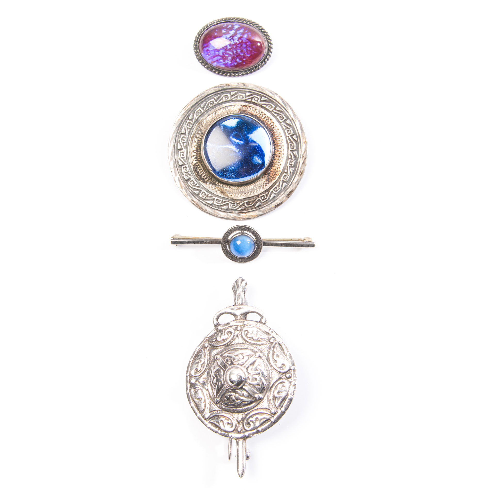 Sterling Silver Brooches