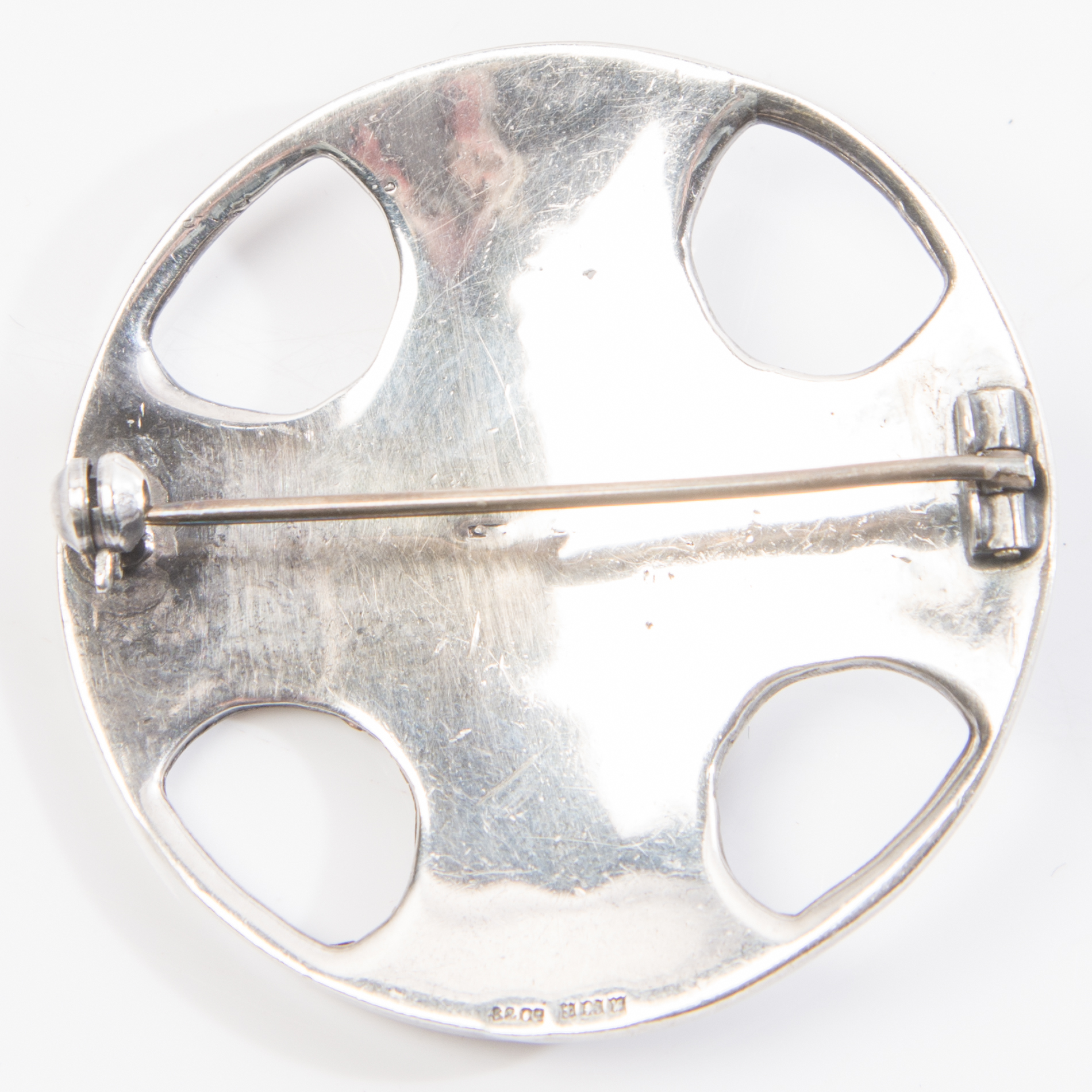 Sterling Silver Celtic Brooch and Kilt Pin