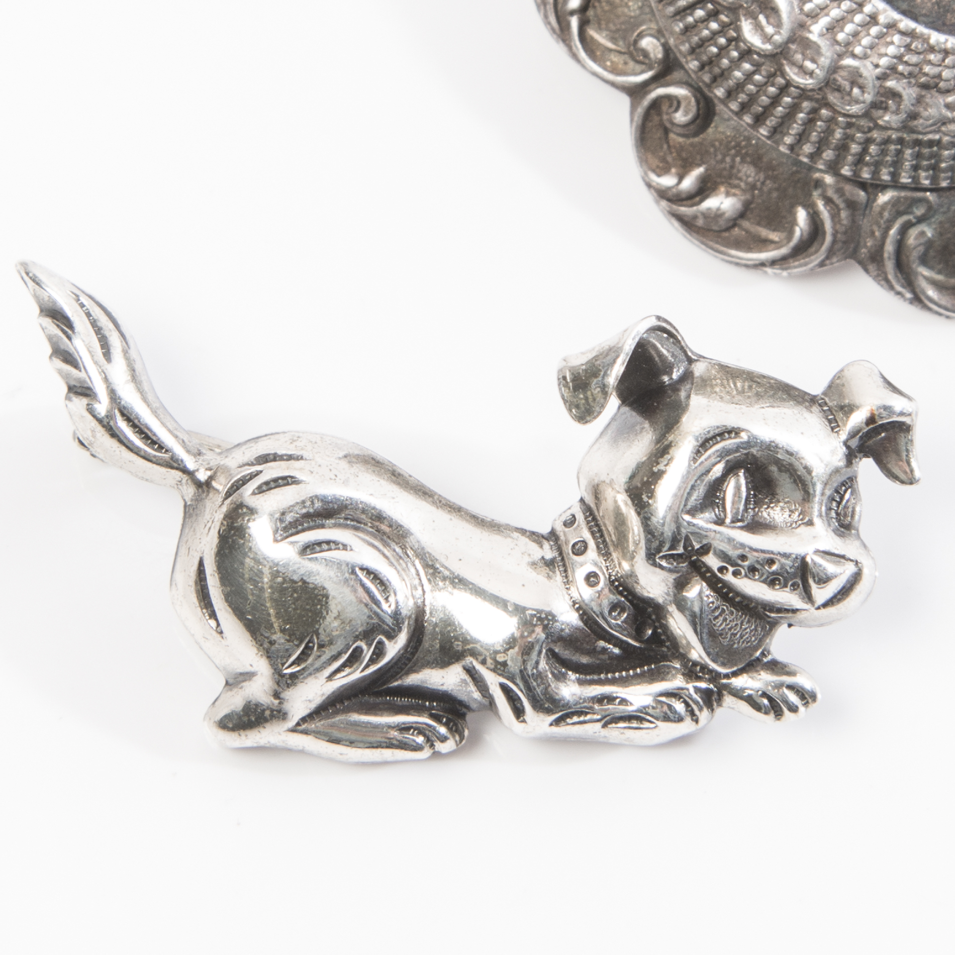 Sterling Silver Figural Brooches