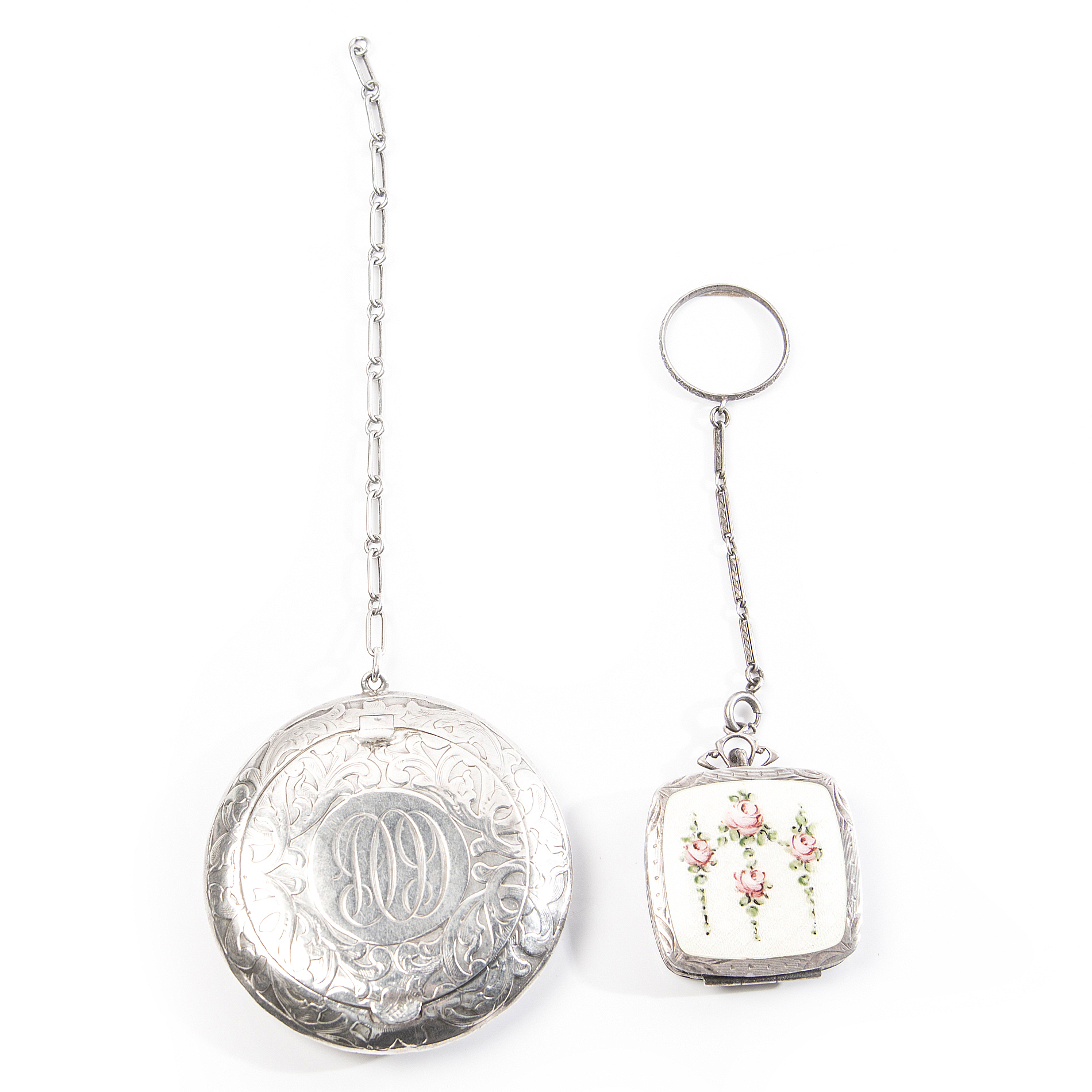 Vintage Sterling Silver Compacts