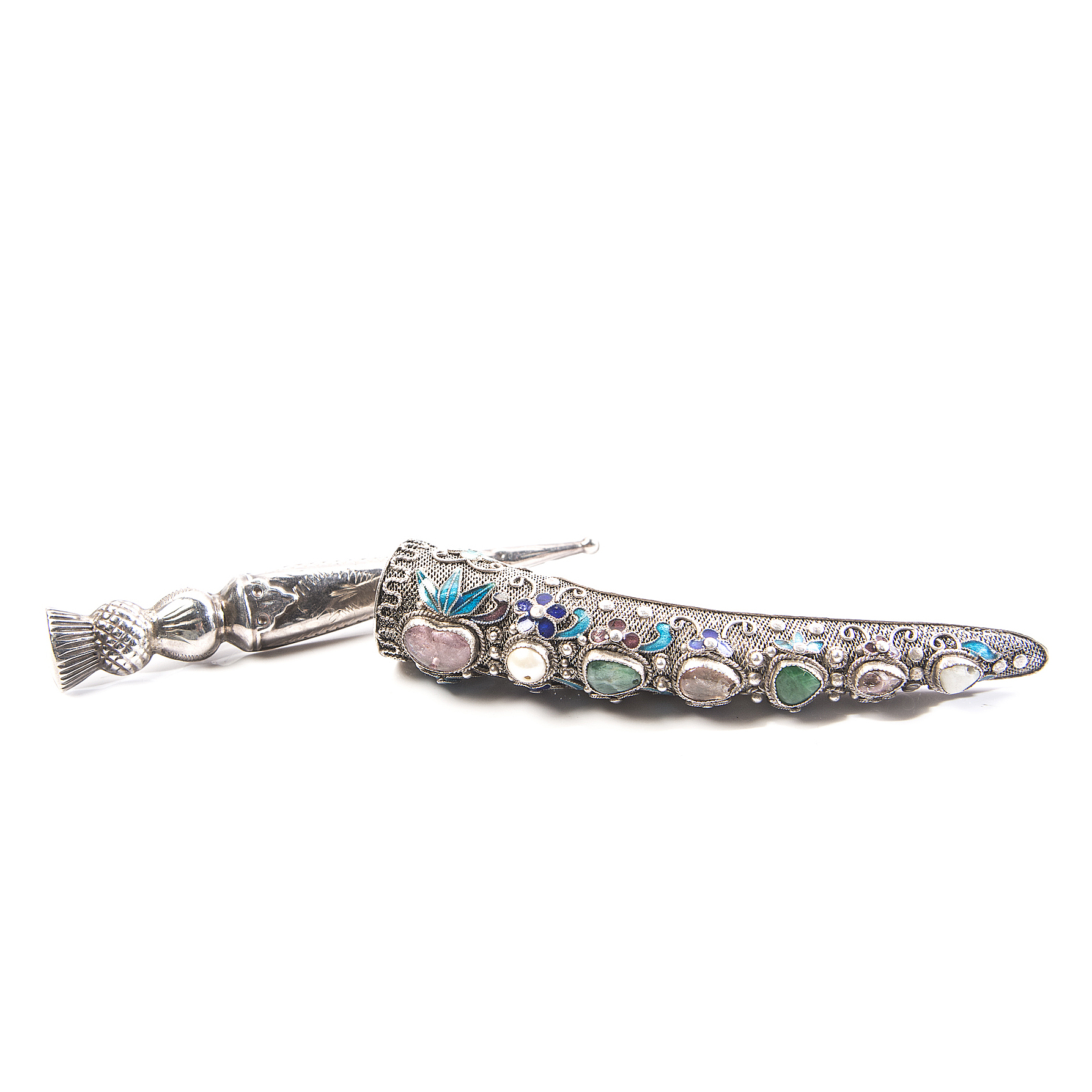 Vintage Sterling Silver Brooches