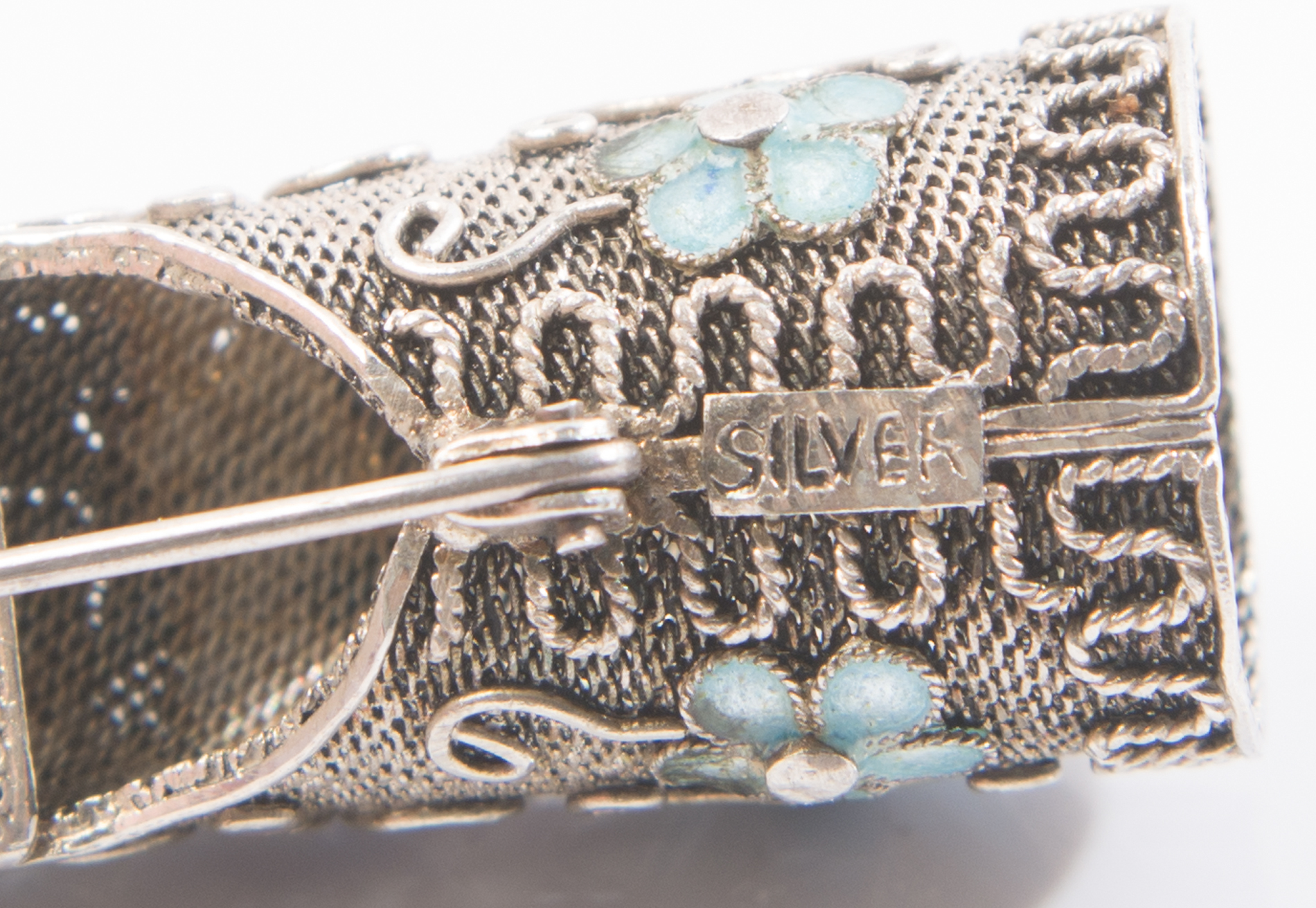 Vintage Sterling Silver Brooches