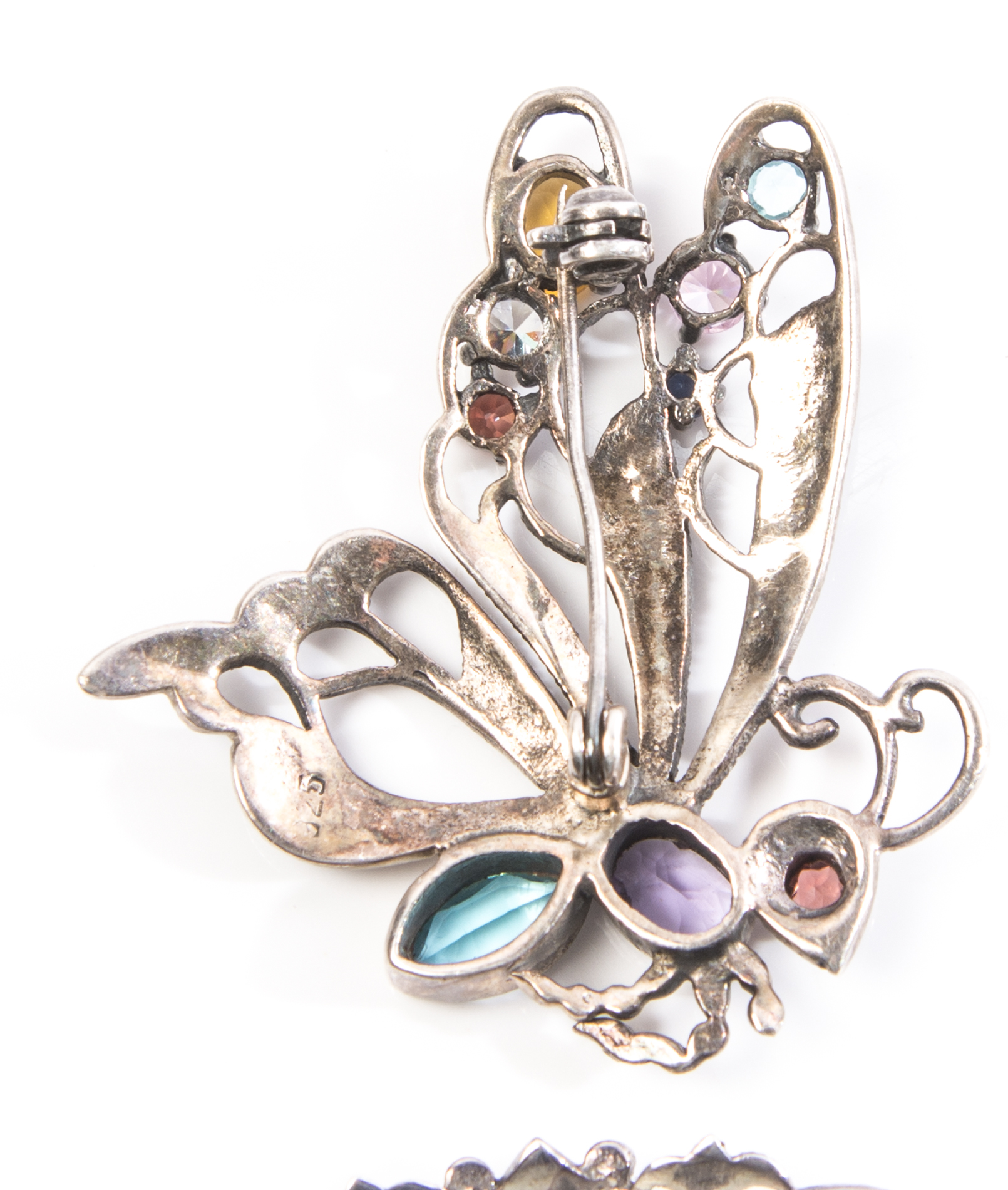 Sterling Silver Marcasite Brooches