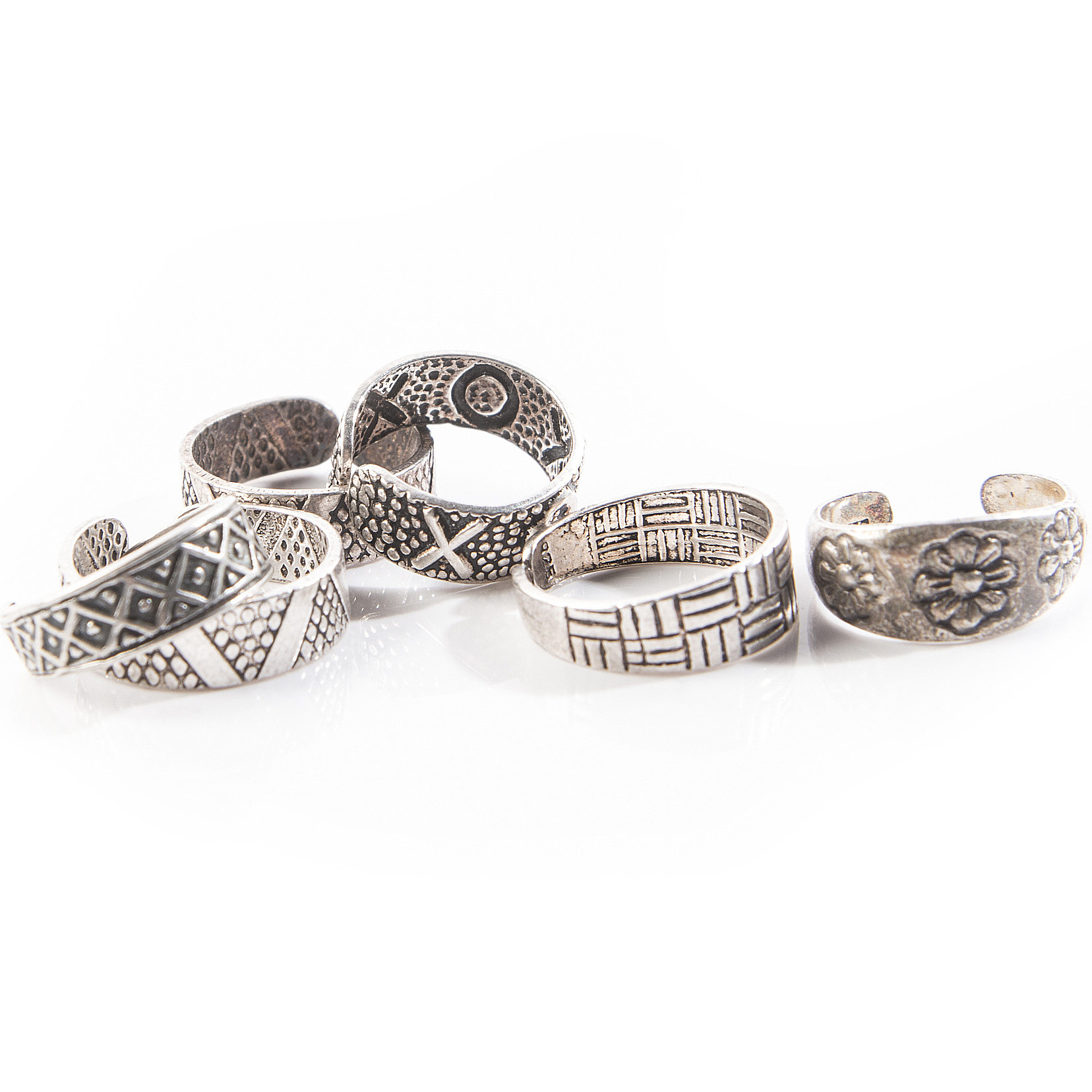 Sterling Silver Toe Rings