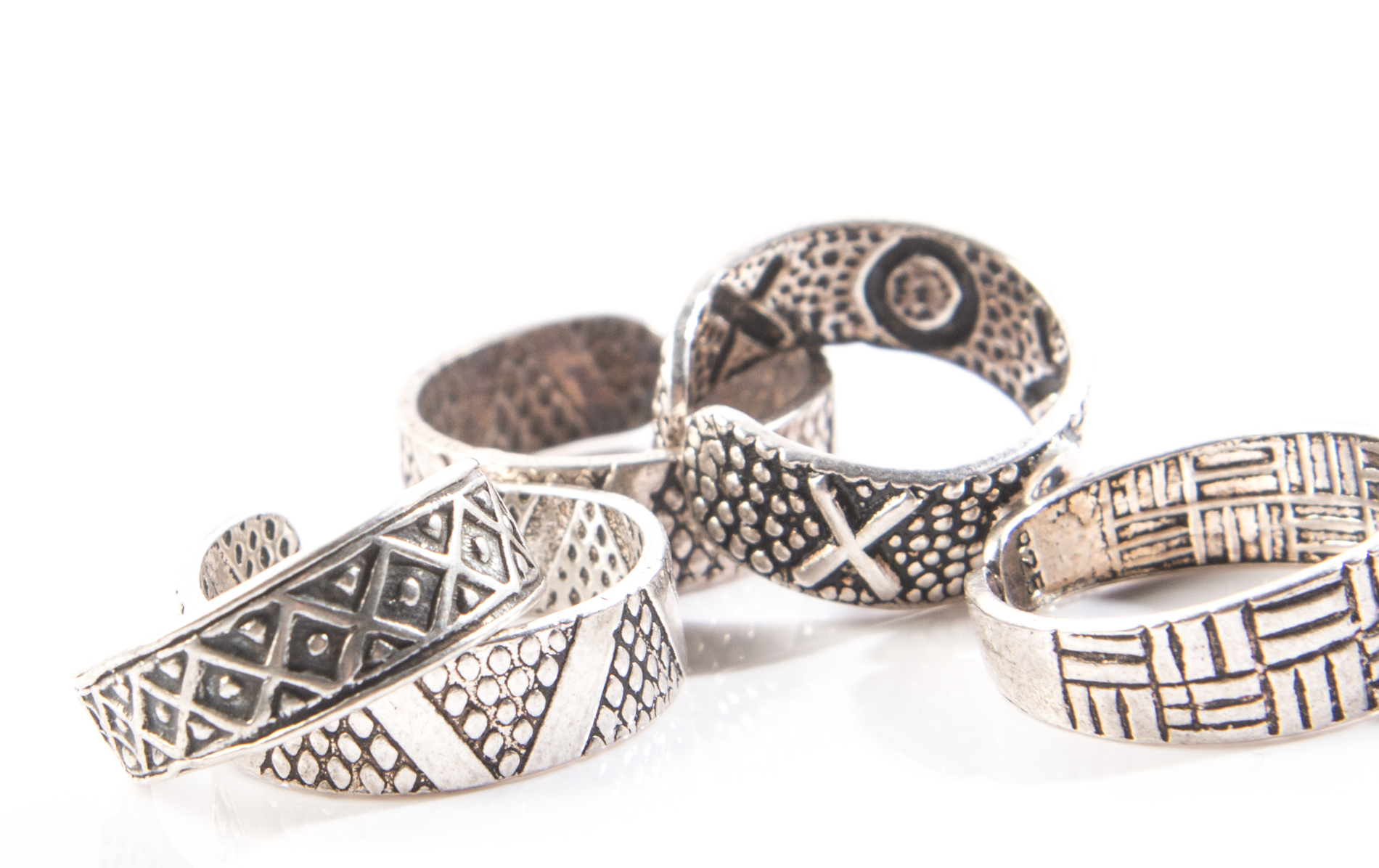 Sterling Silver Toe Rings