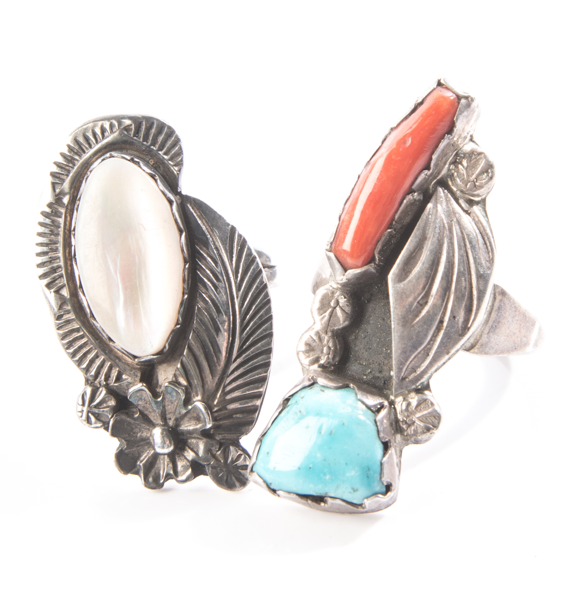 Sterling Silver Native American Style and Eclectic Rings