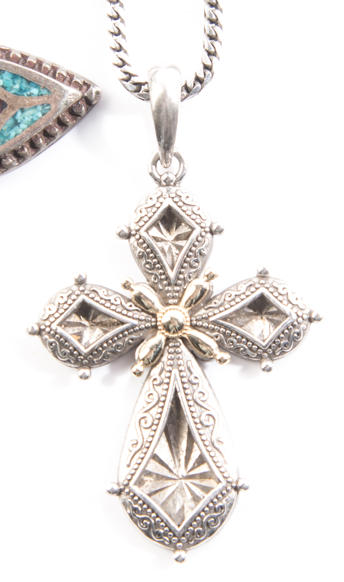 Sterling Silver Cross Necklaces