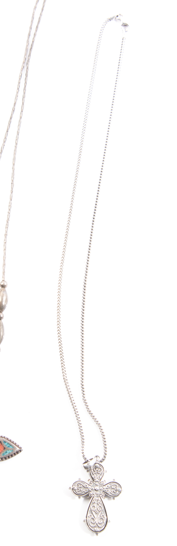 Sterling Silver Cross Necklaces