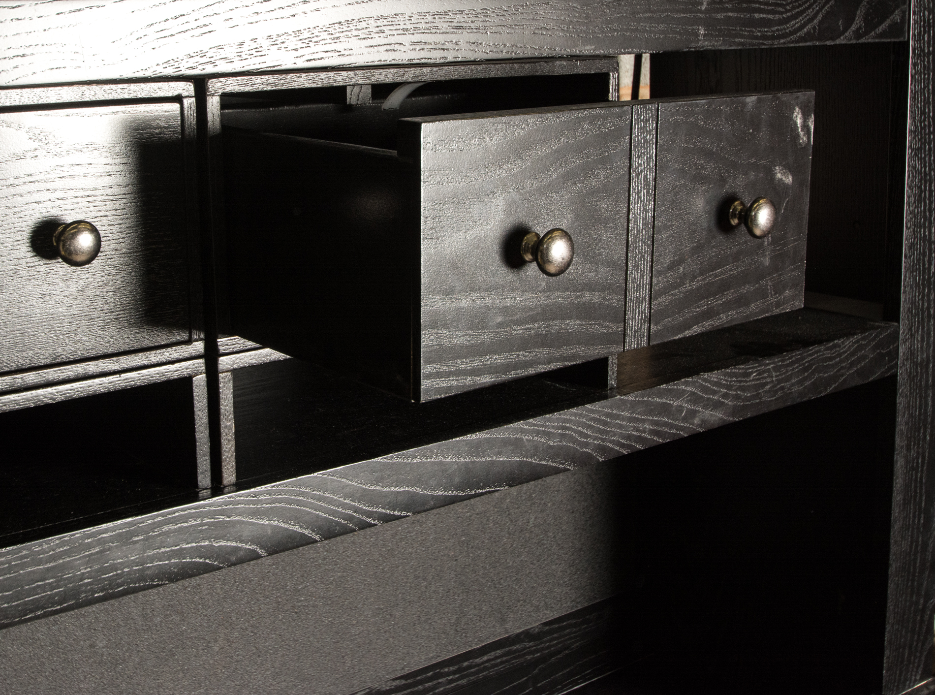 Contemporary Office Desk with Hutch by Amico