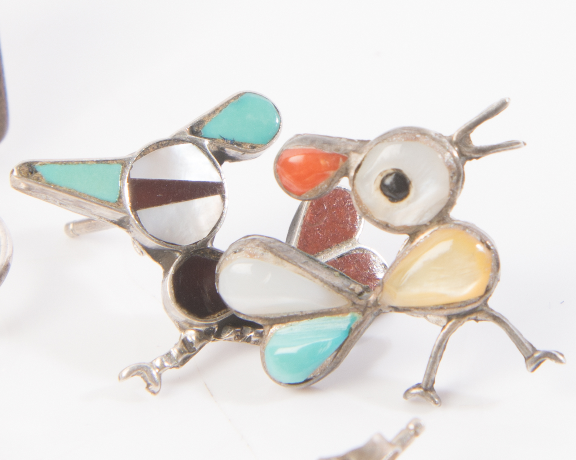 Sterling Silver Southwestern Style Earrings