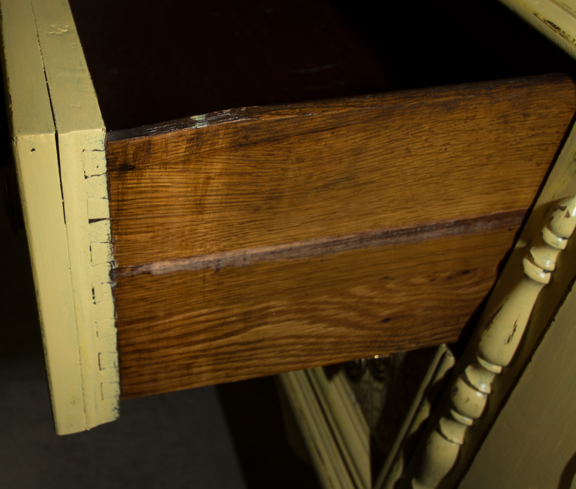 Vintage Jacobean Style Sideboard