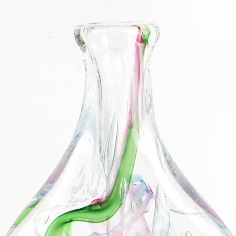 Robert L. Hamon Art Glass Vase