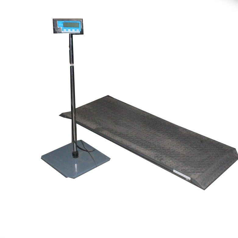 Brecknell PS1000 Digital Floor Scale with Indicator Stand