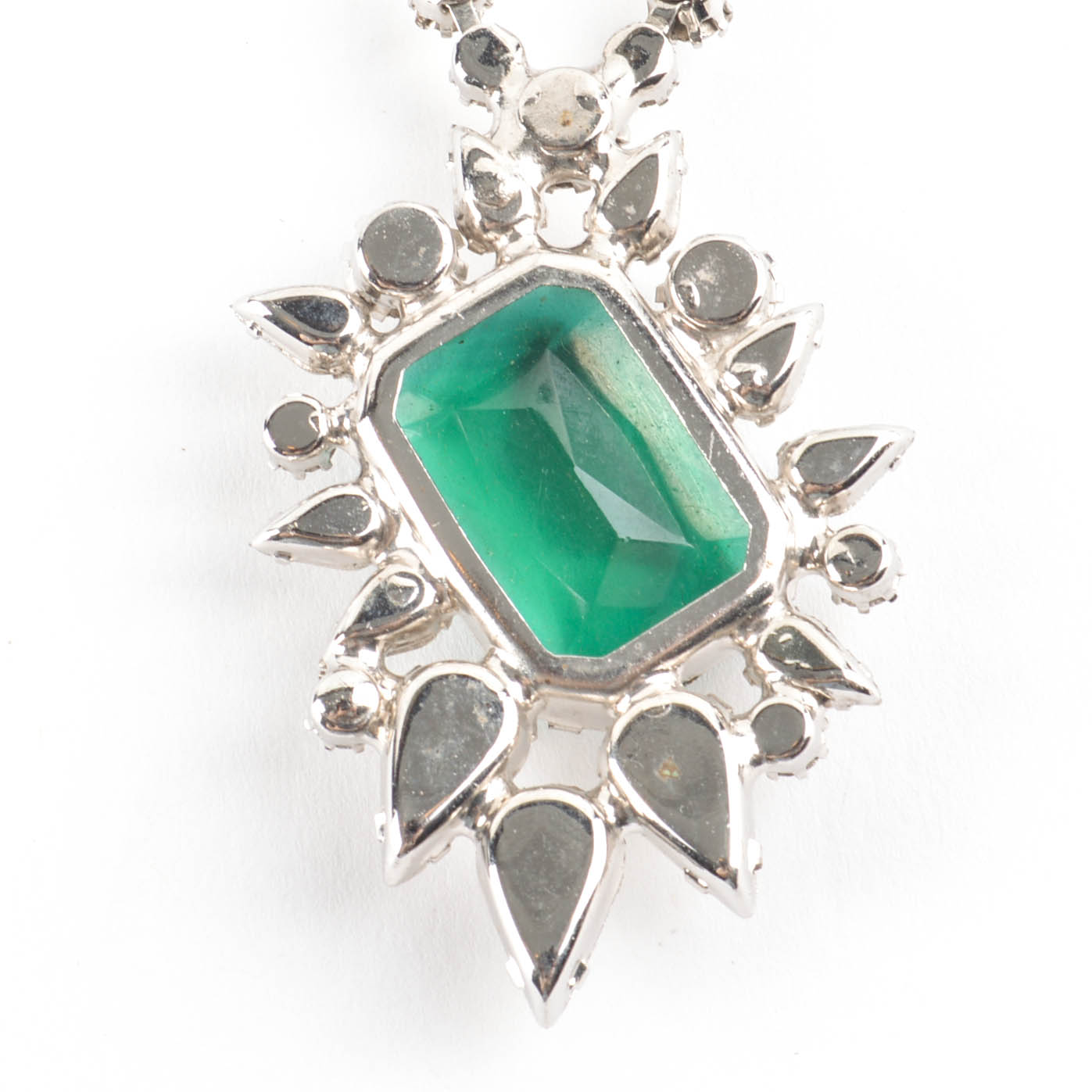 Vintage Kramer of NY Rhinestone Necklace and Bracelet