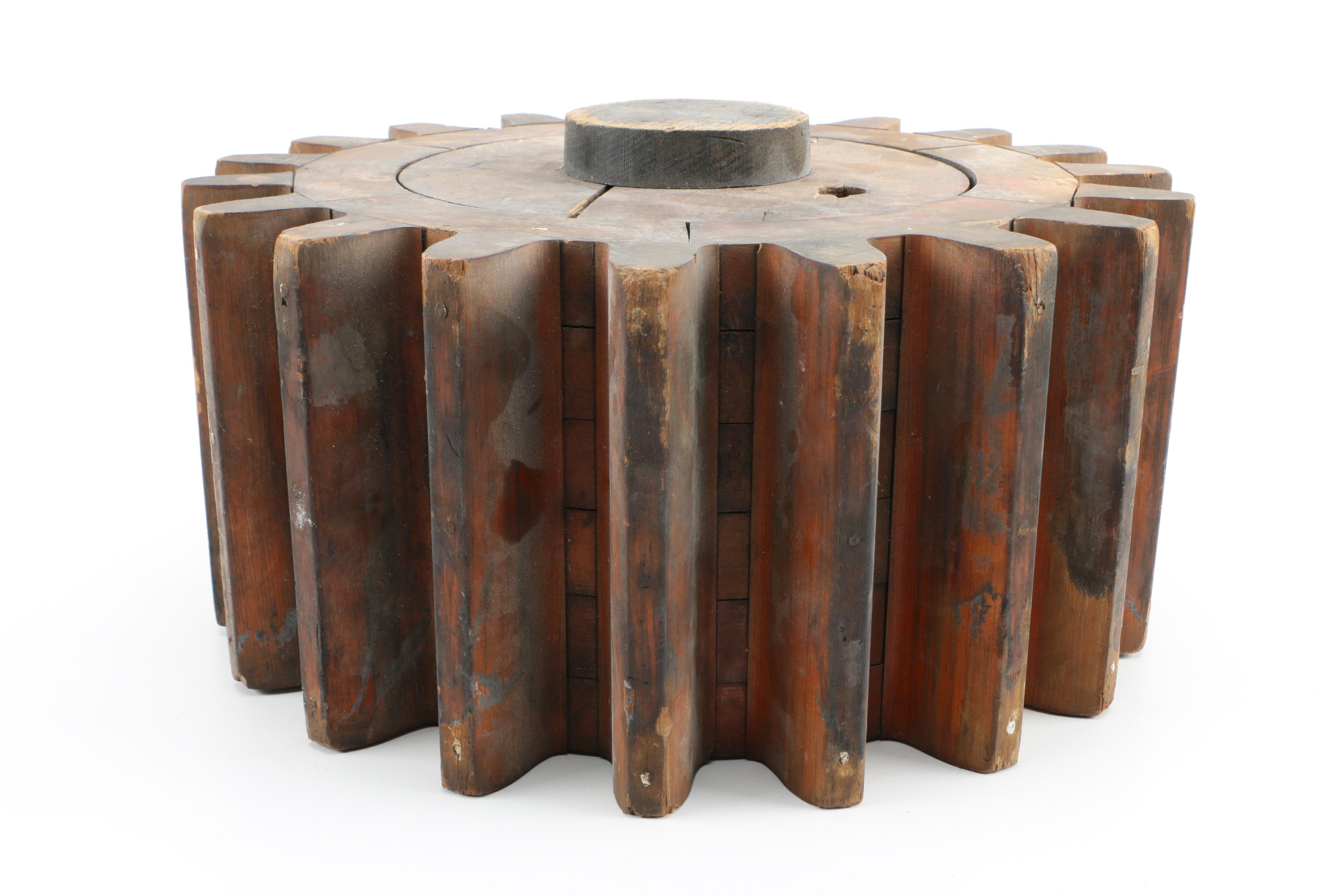 Antique Wooden Gears