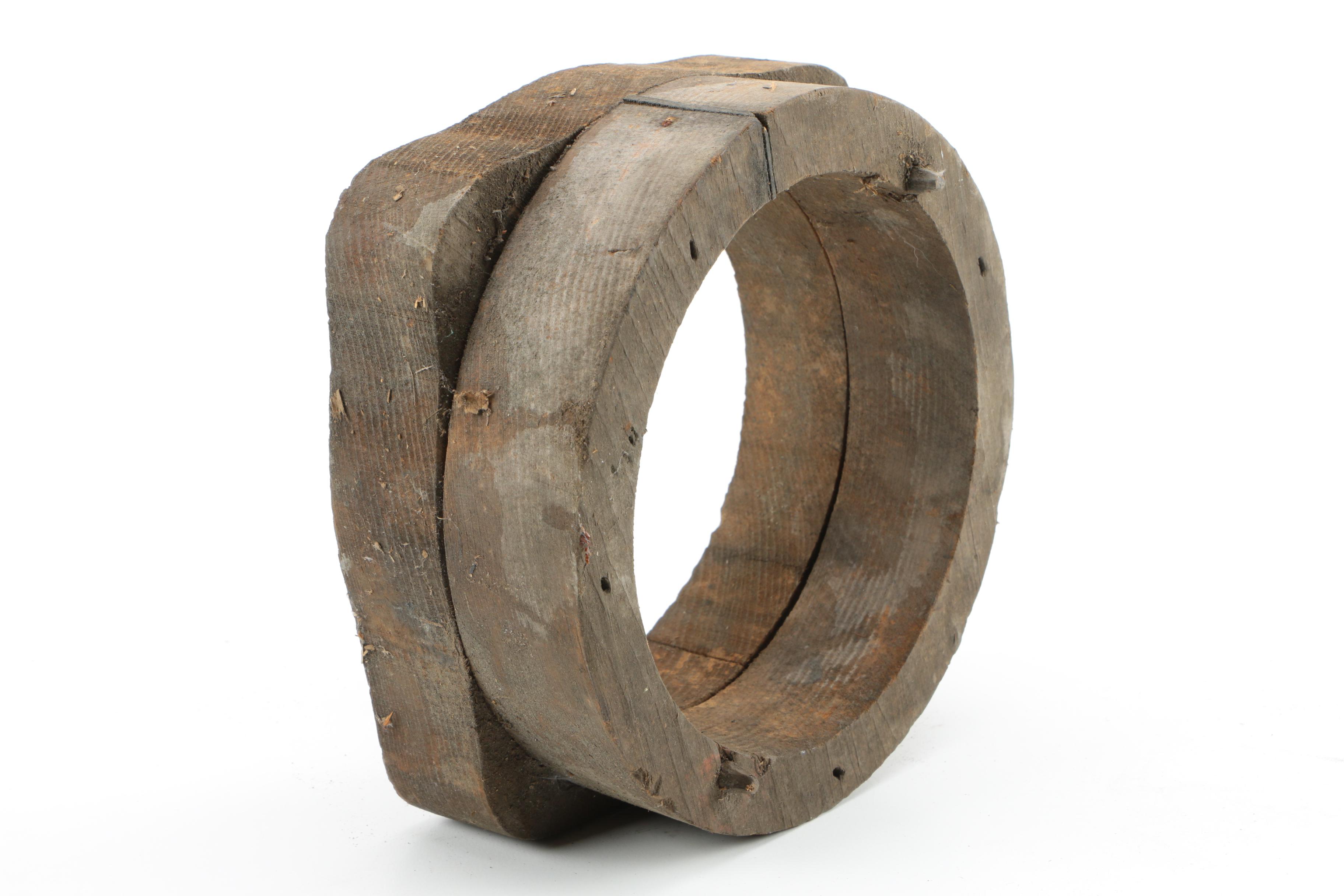 Antique Wooden Gears