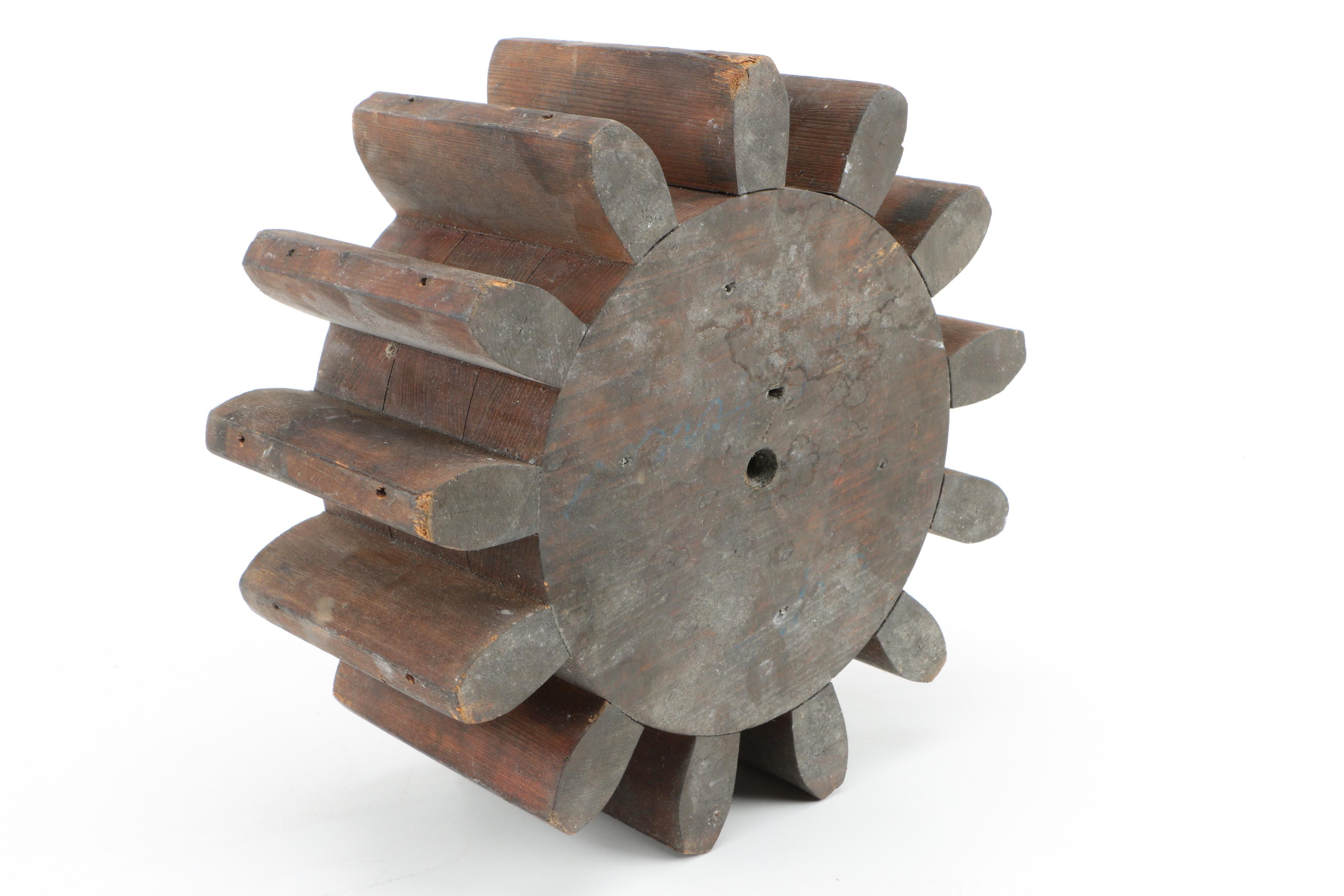 Antique Wooden Gears