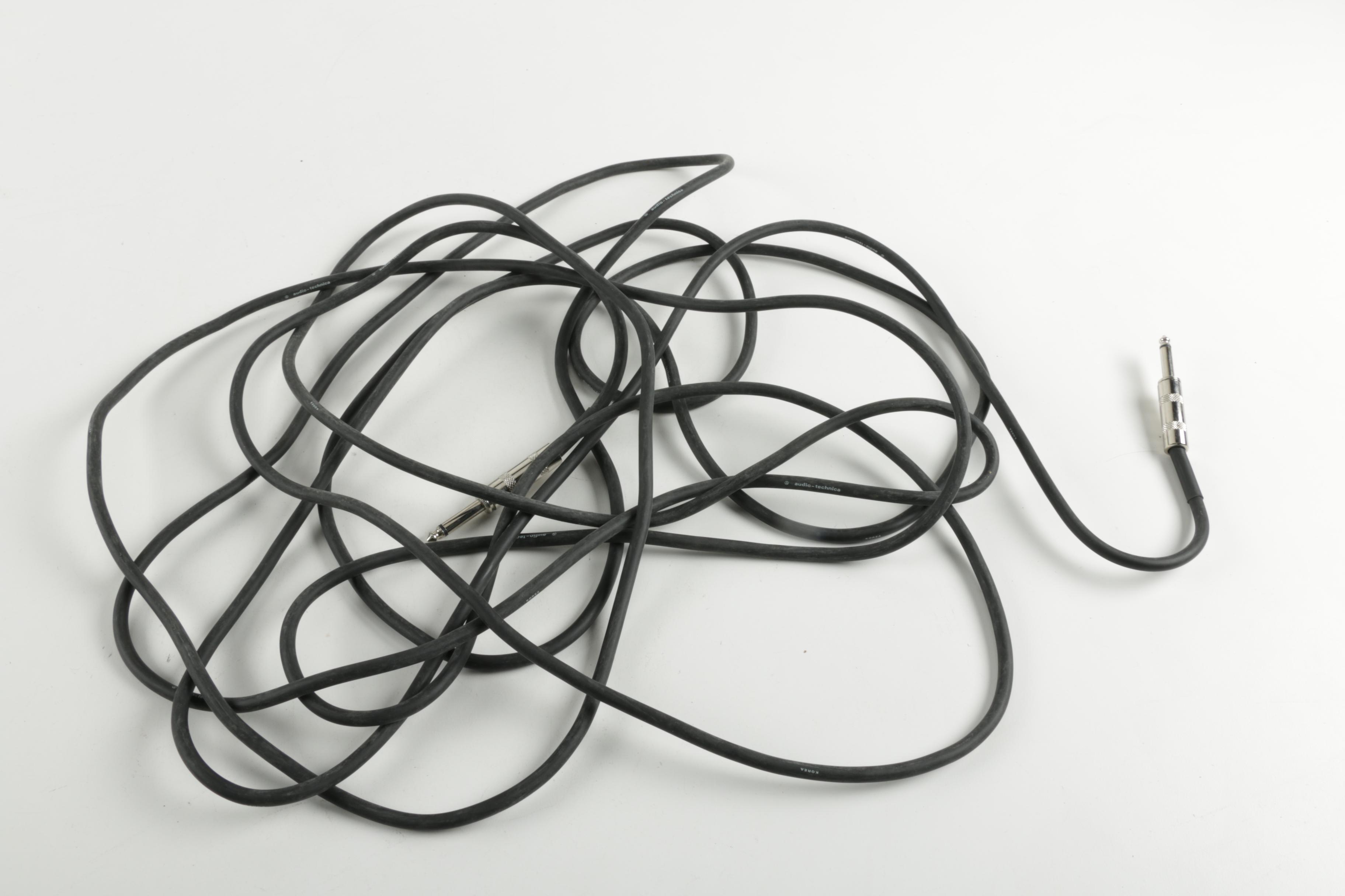 Shure SM58 Microphone and Cables