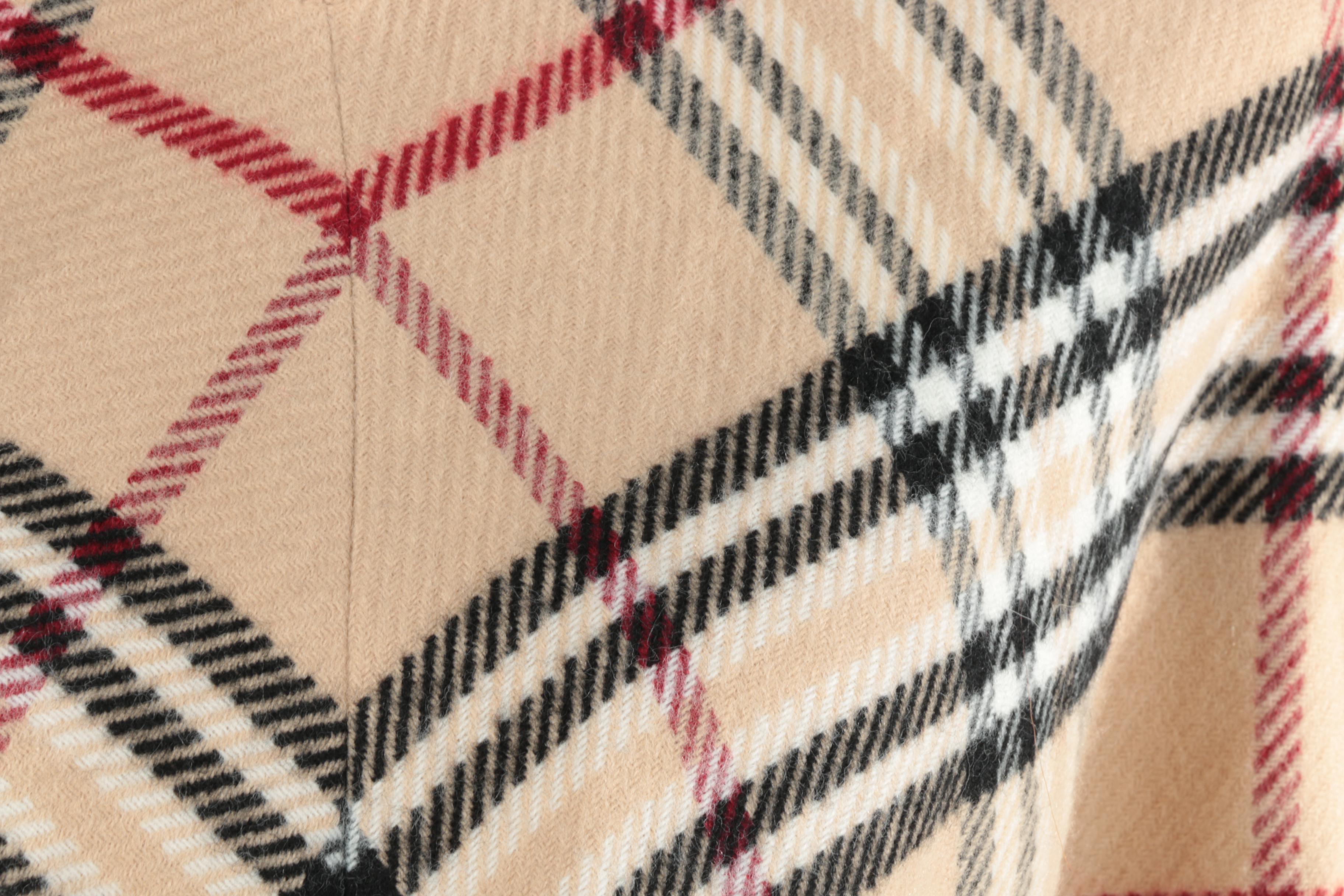 Plaid Scarf and Poncho Featuring Lord & Taylor