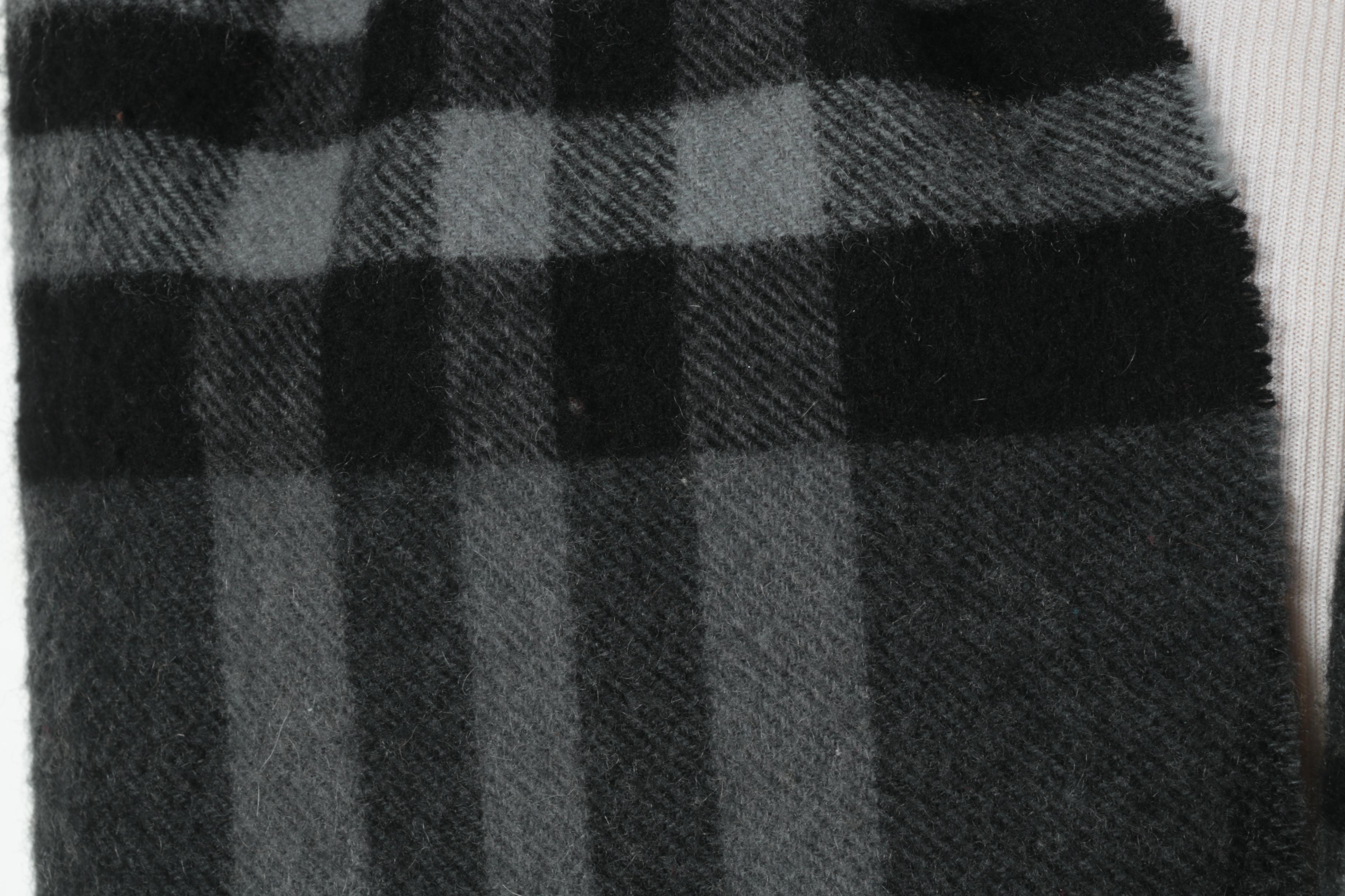 Plaid Scarf and Poncho Featuring Lord & Taylor