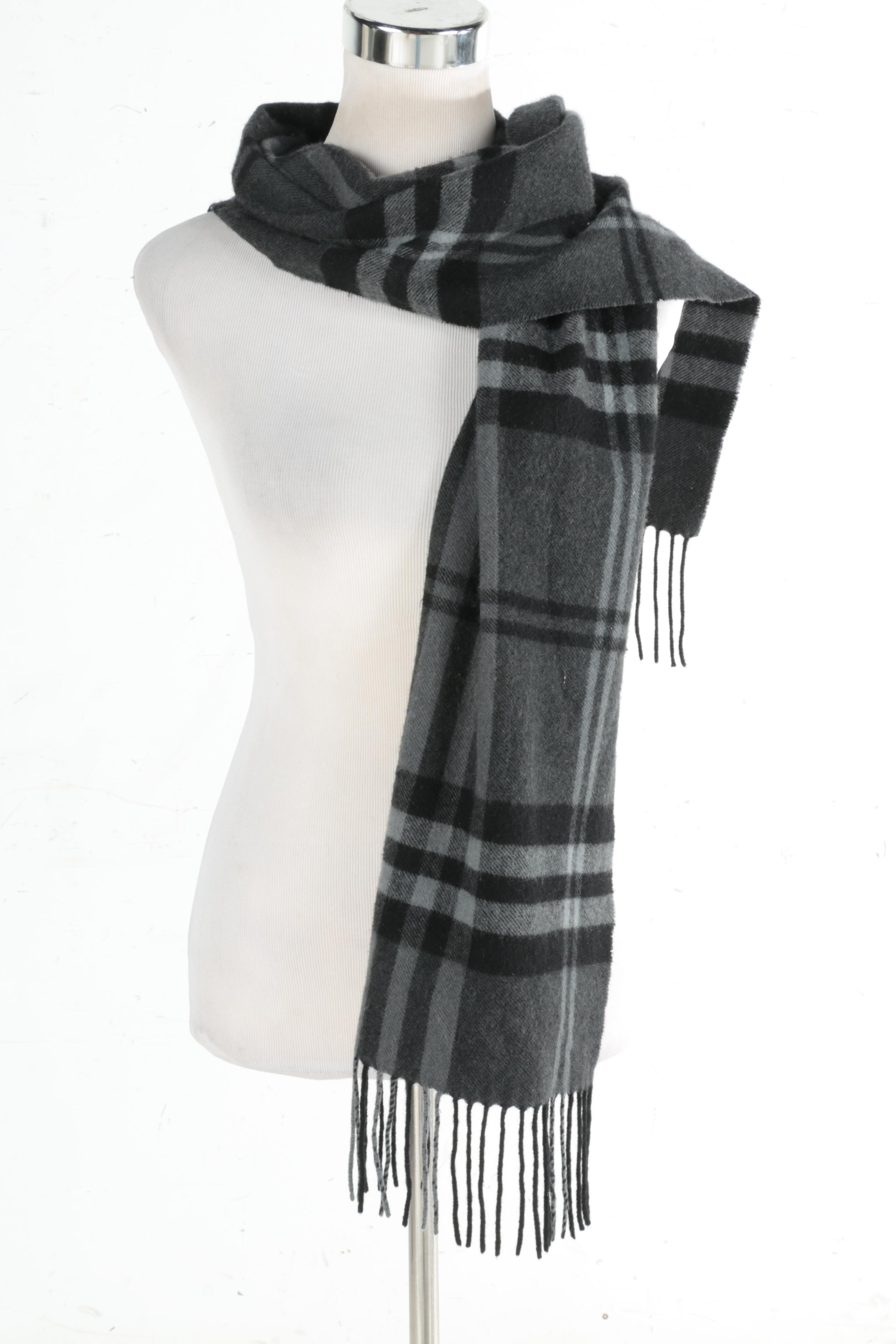 Plaid Scarf and Poncho Featuring Lord & Taylor