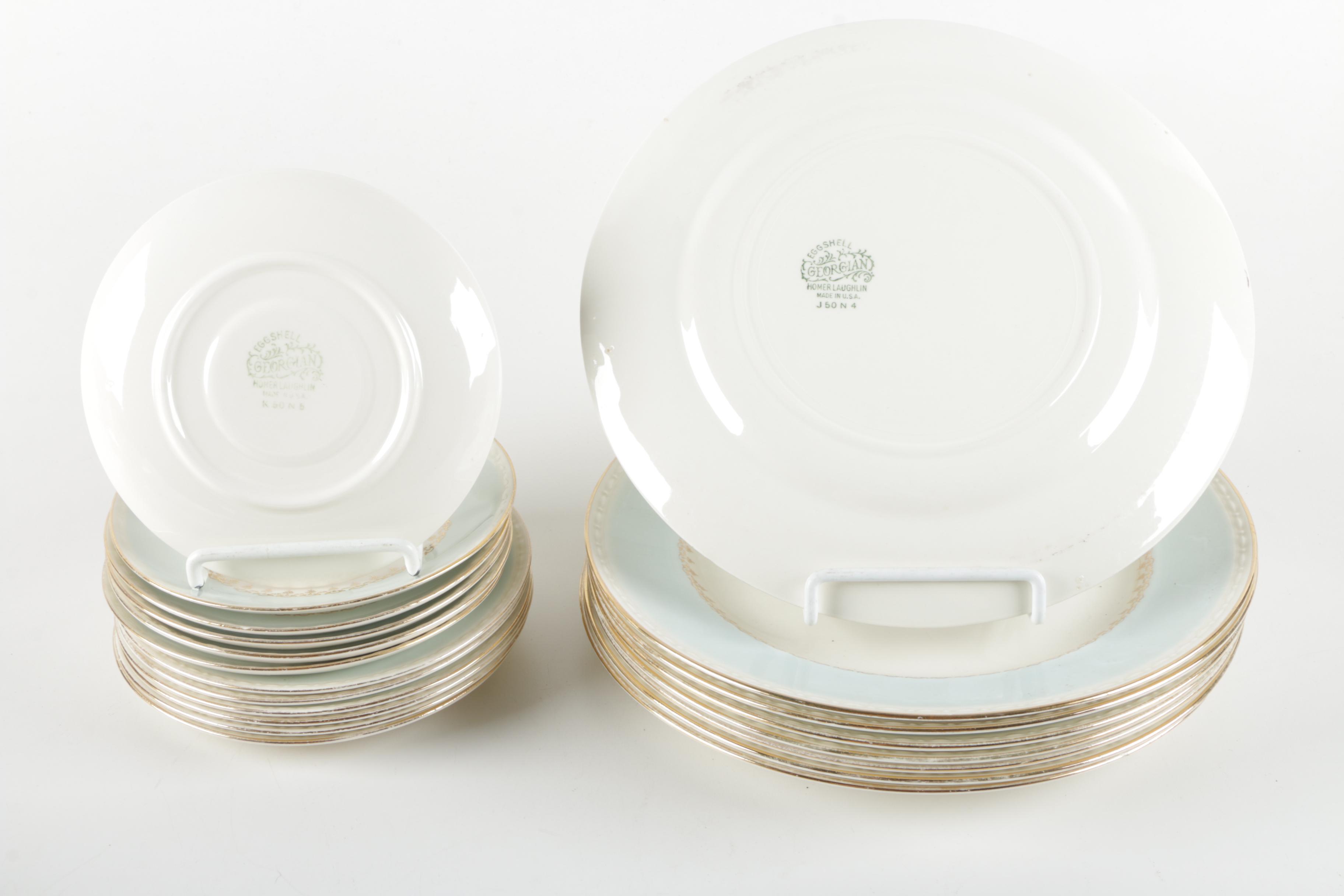 Homer Laughlin "Georgian" Porcelain Tableware