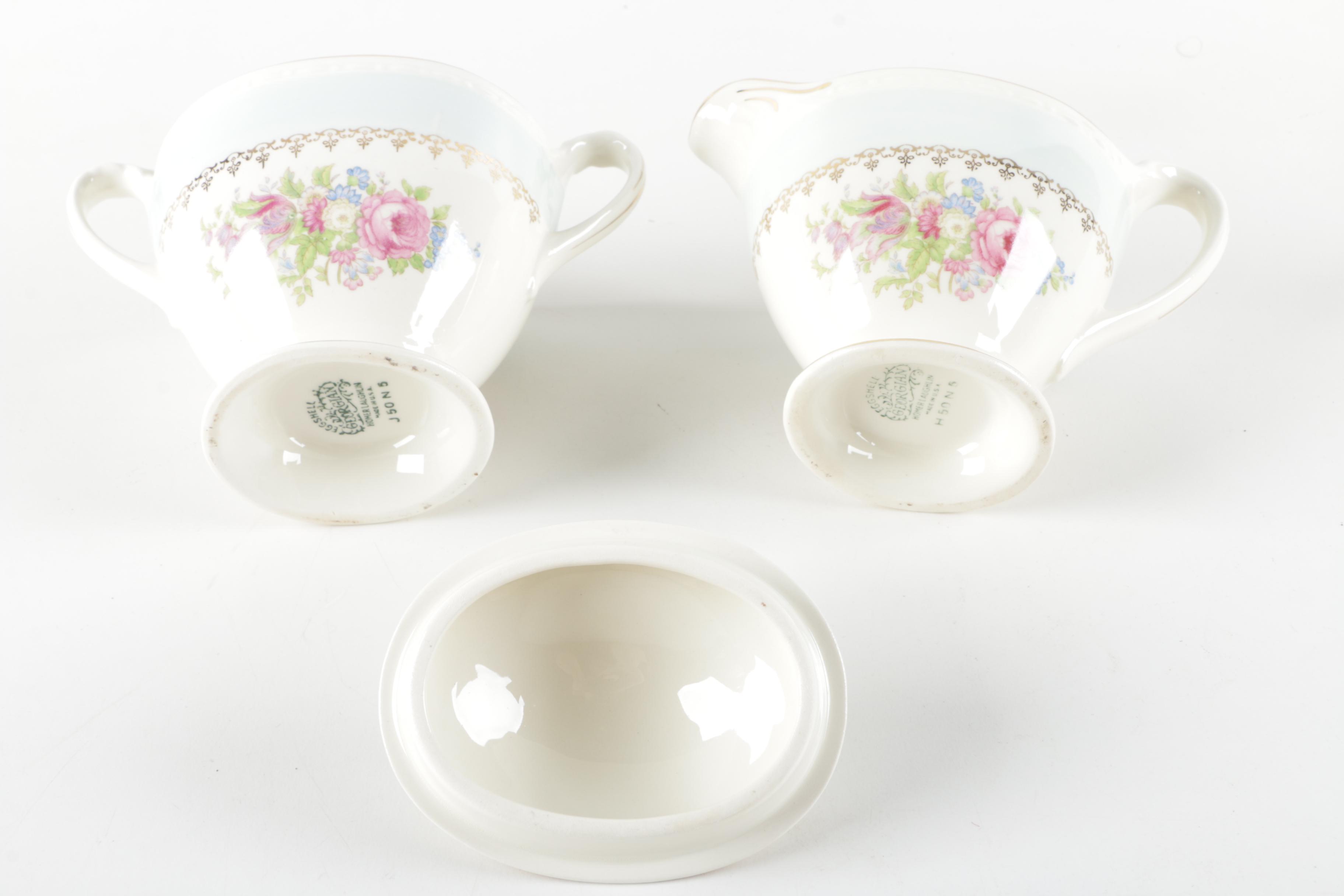 Homer Laughlin "Georgian" Porcelain Tableware