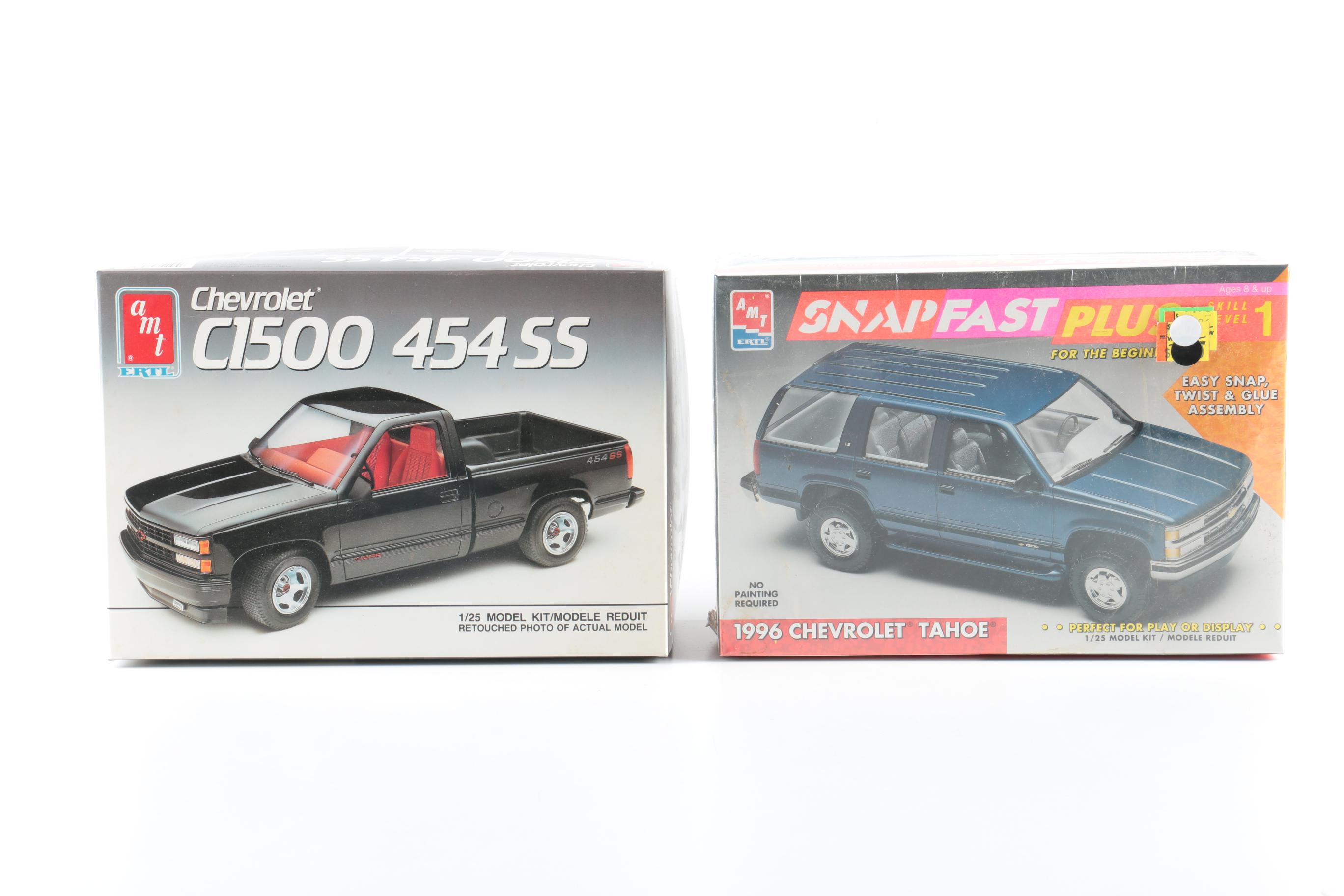 1990s Ford, GMC and Chevrolet 1:25-Scale Model Kits by AMT/Ertl