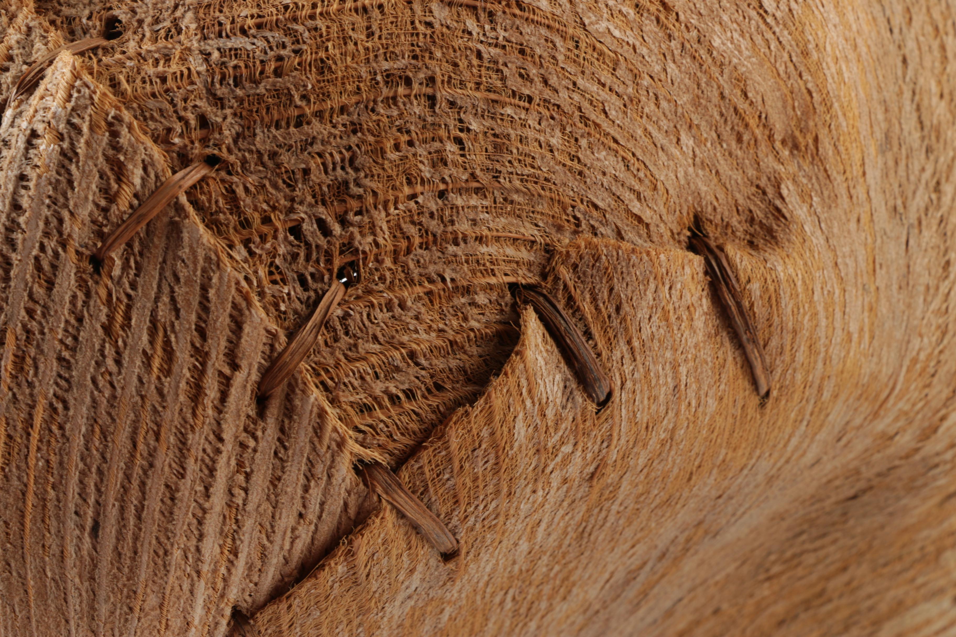 Handwoven Runner and Hand-Made Frond Basket