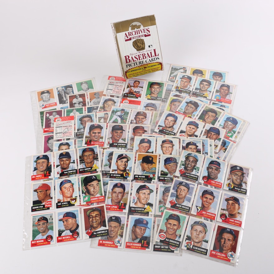 Topps Archives Baseball Trading Cards