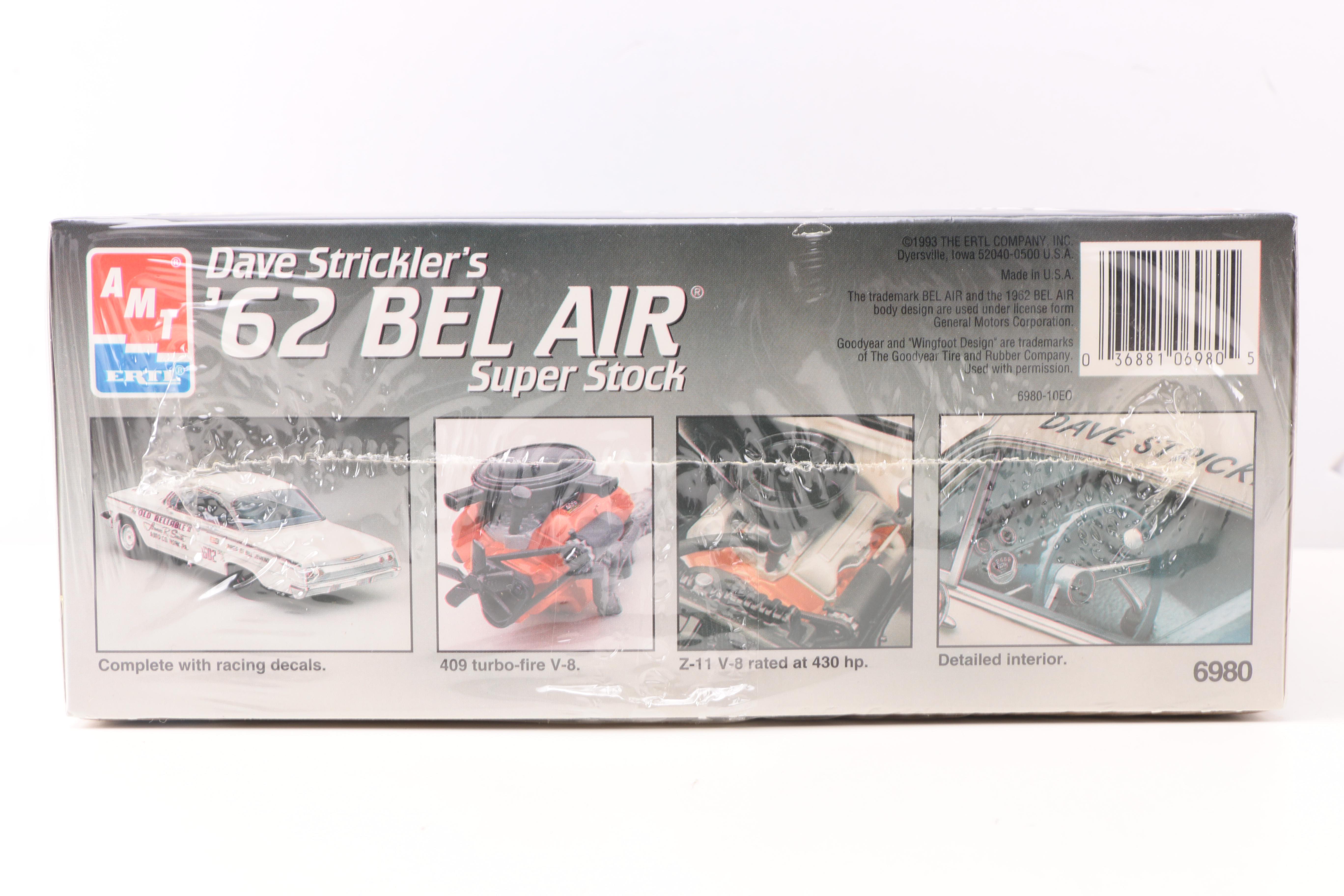 AMT Ertl '62 Bel Air Model Cars