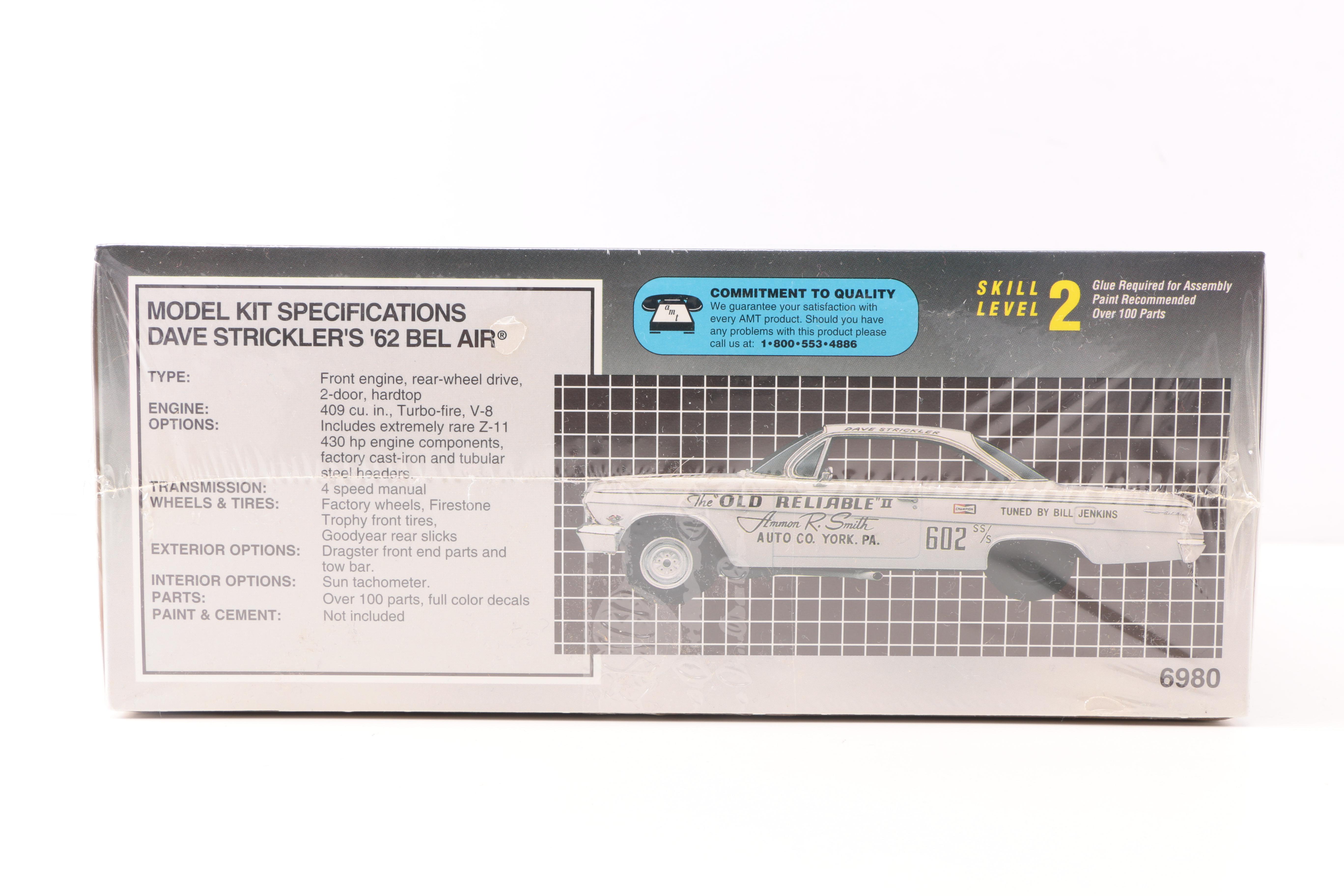 AMT Ertl '62 Bel Air Model Cars