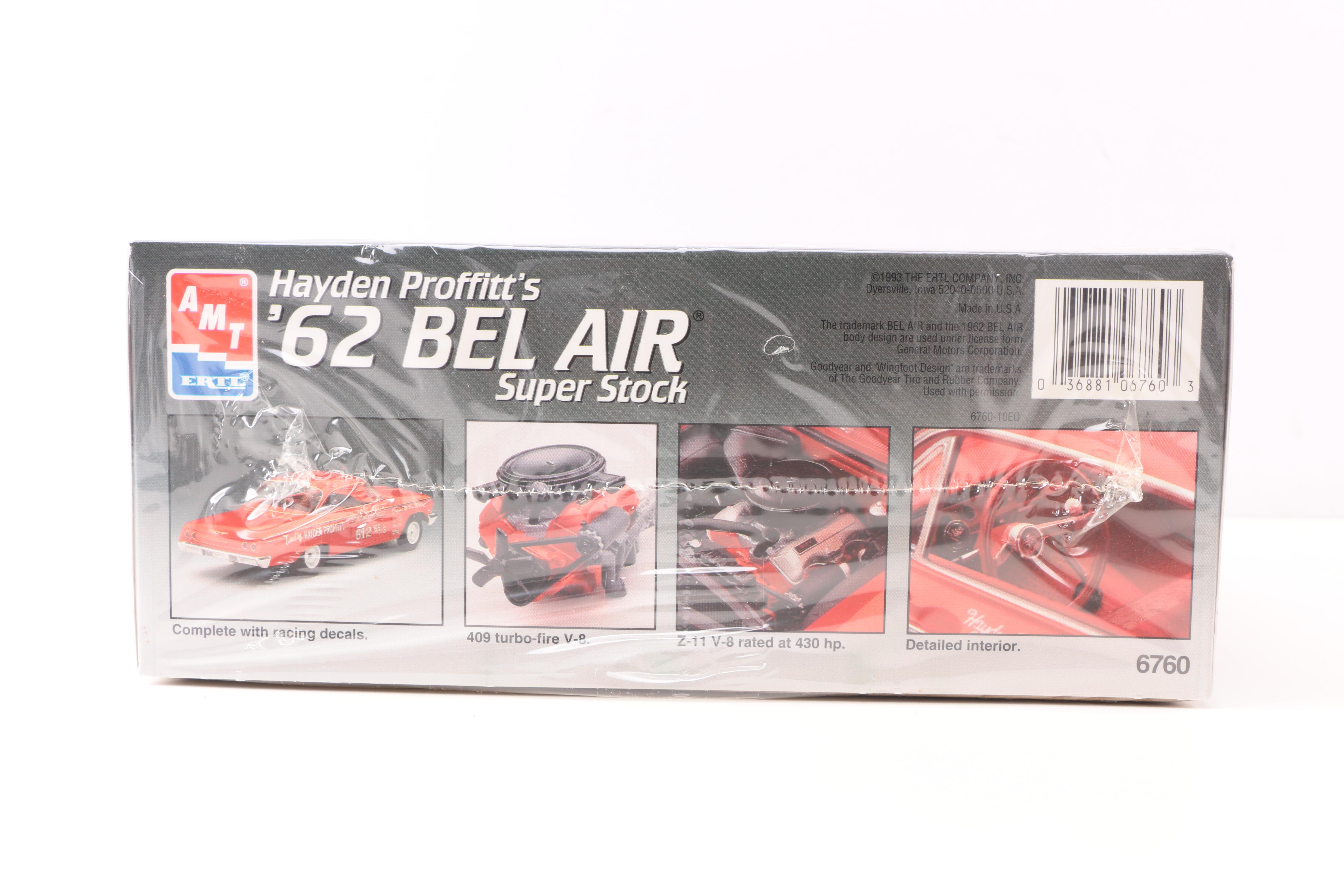 AMT Ertl '62 Bel Air Model Cars