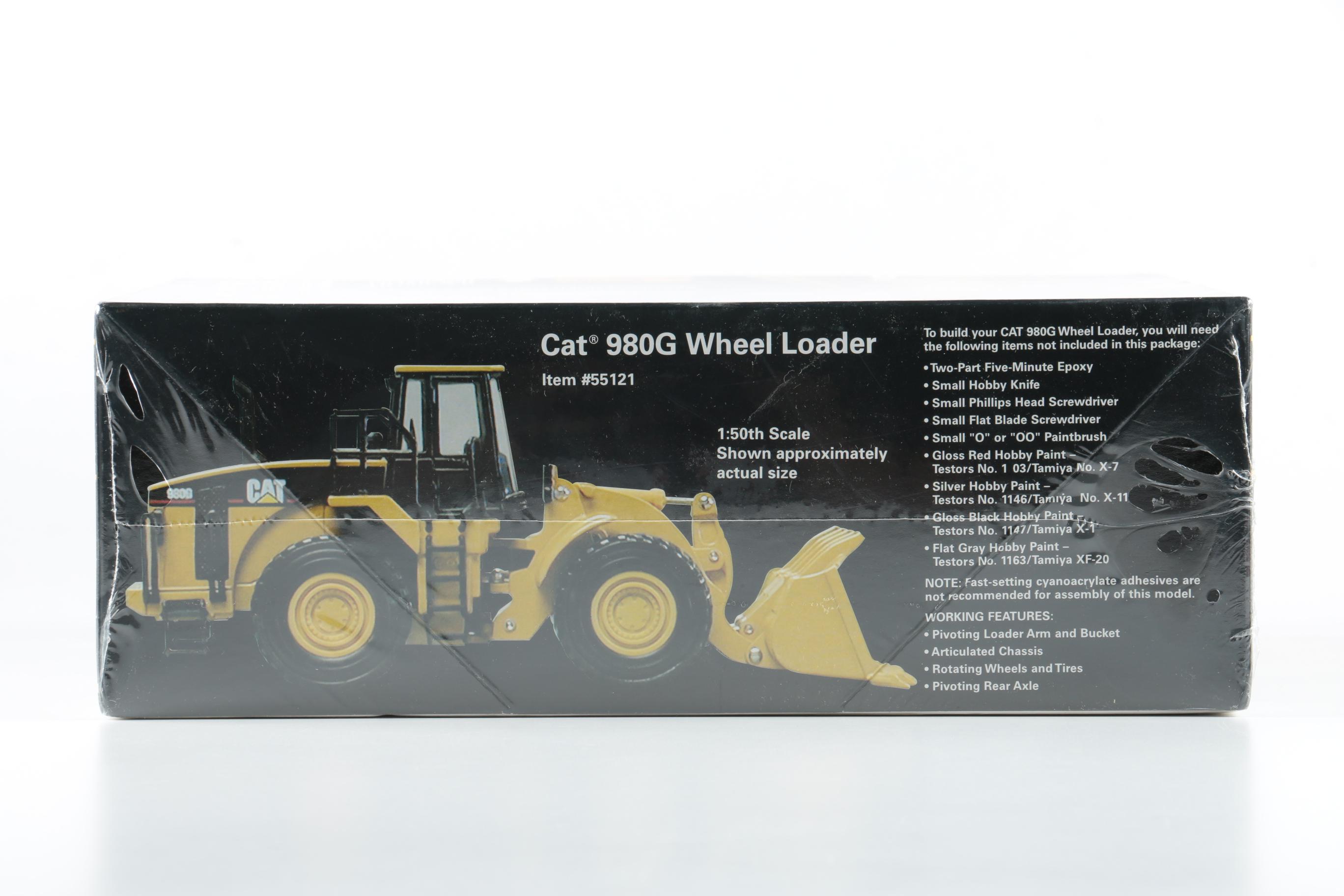Set of Three CAT Die Cast Construction Vehicles