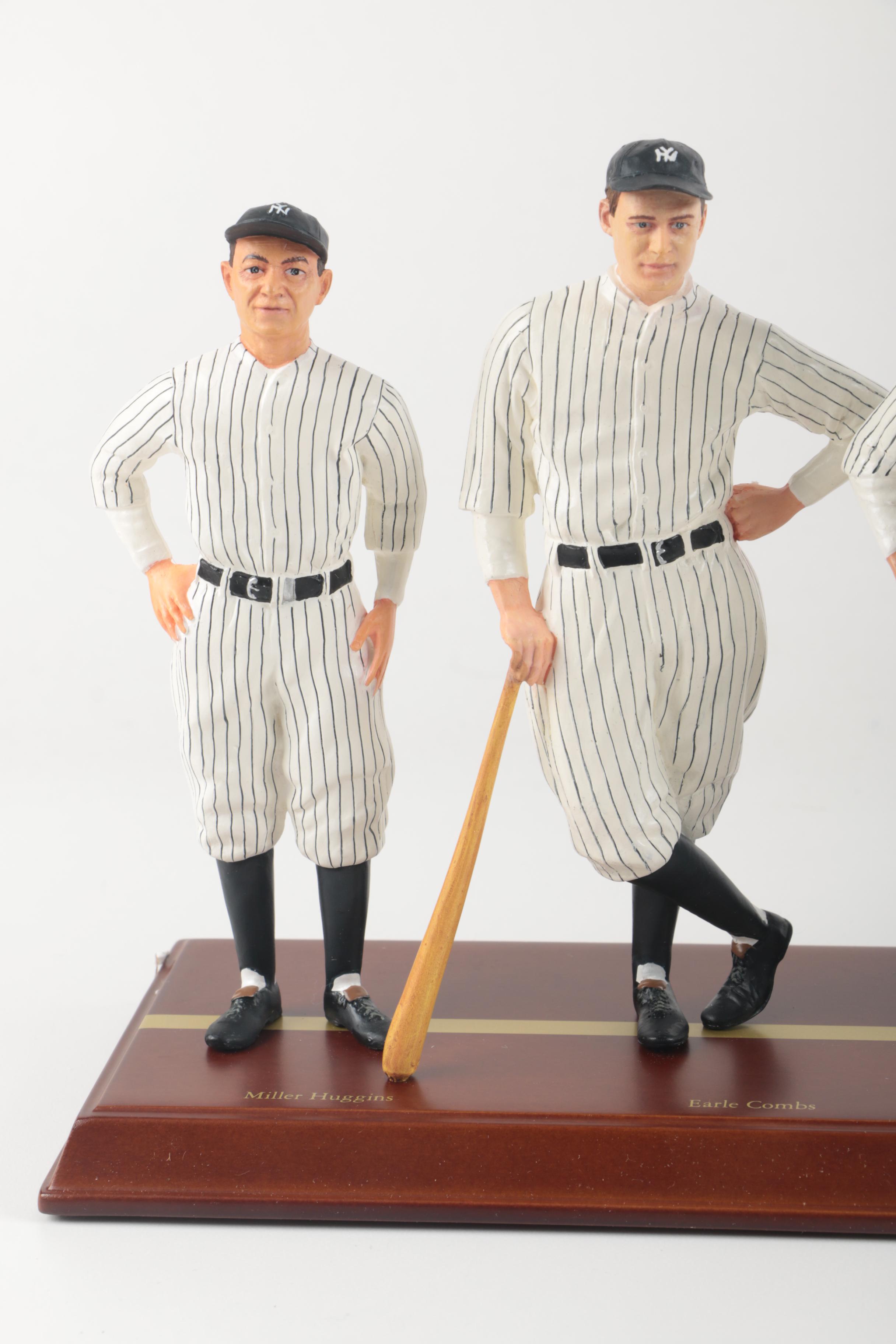 Danbury Mint 1927 New York Yankees "Murderers' Row" Figurine Set