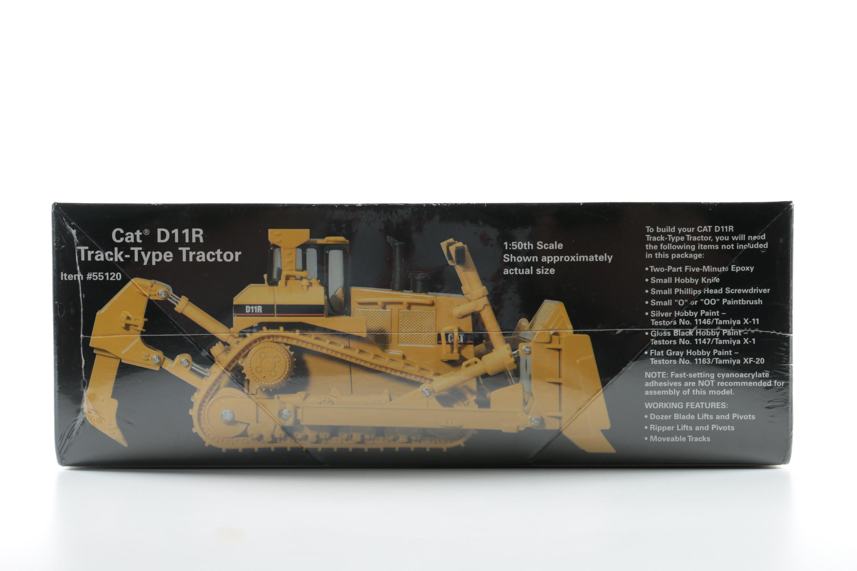 Set of Three CAT Die Cast Construction Vehicles